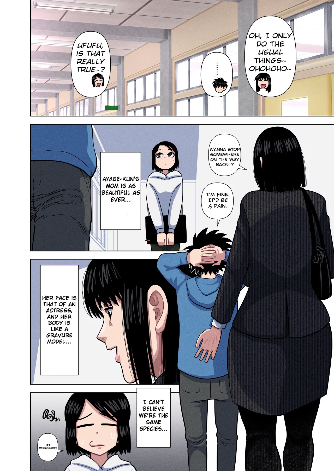 My mom & Homeroom Teacher Ended Up Having Sex page 4