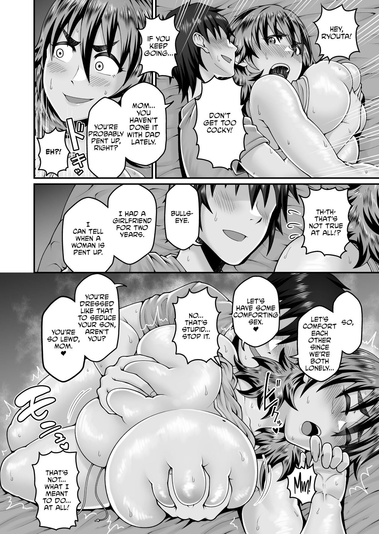 My Mom is too Unguarded and Hot page 19