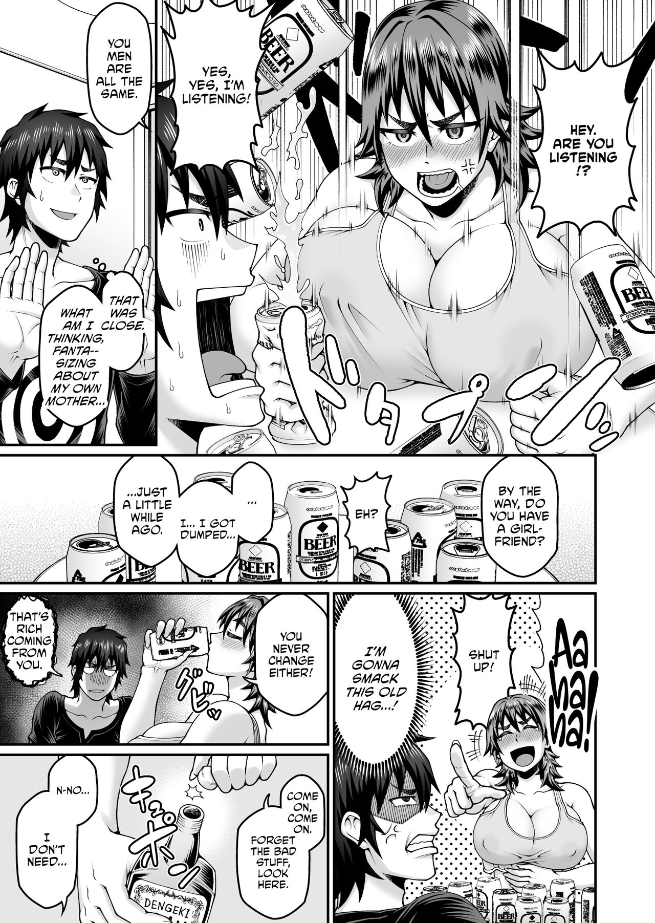 My Mom is too Unguarded and Hot page 6