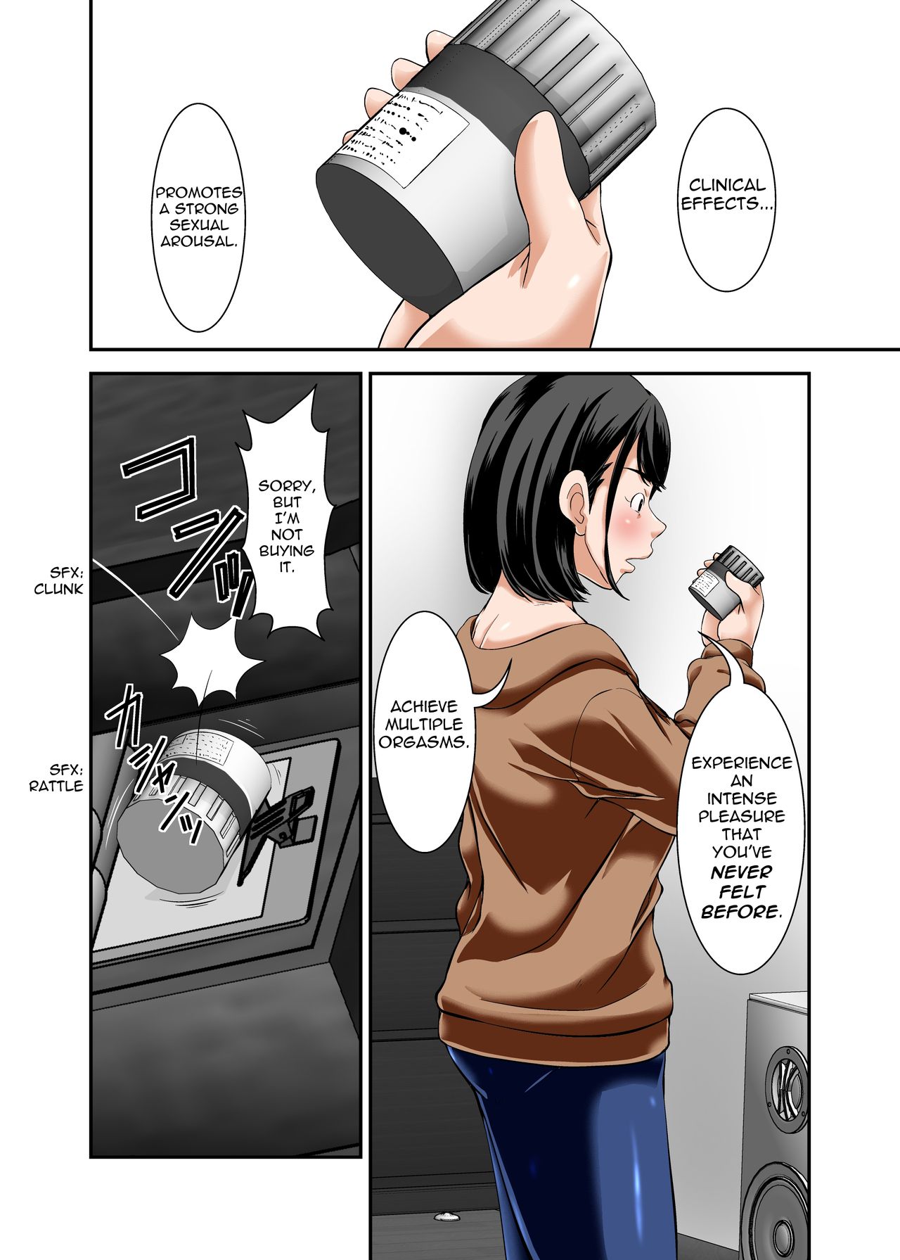 My Mom Snuck In, Drank My Love Potion Without Asking, Went Into Horny Mode, and the Sheer Sexiness Led To... page 5