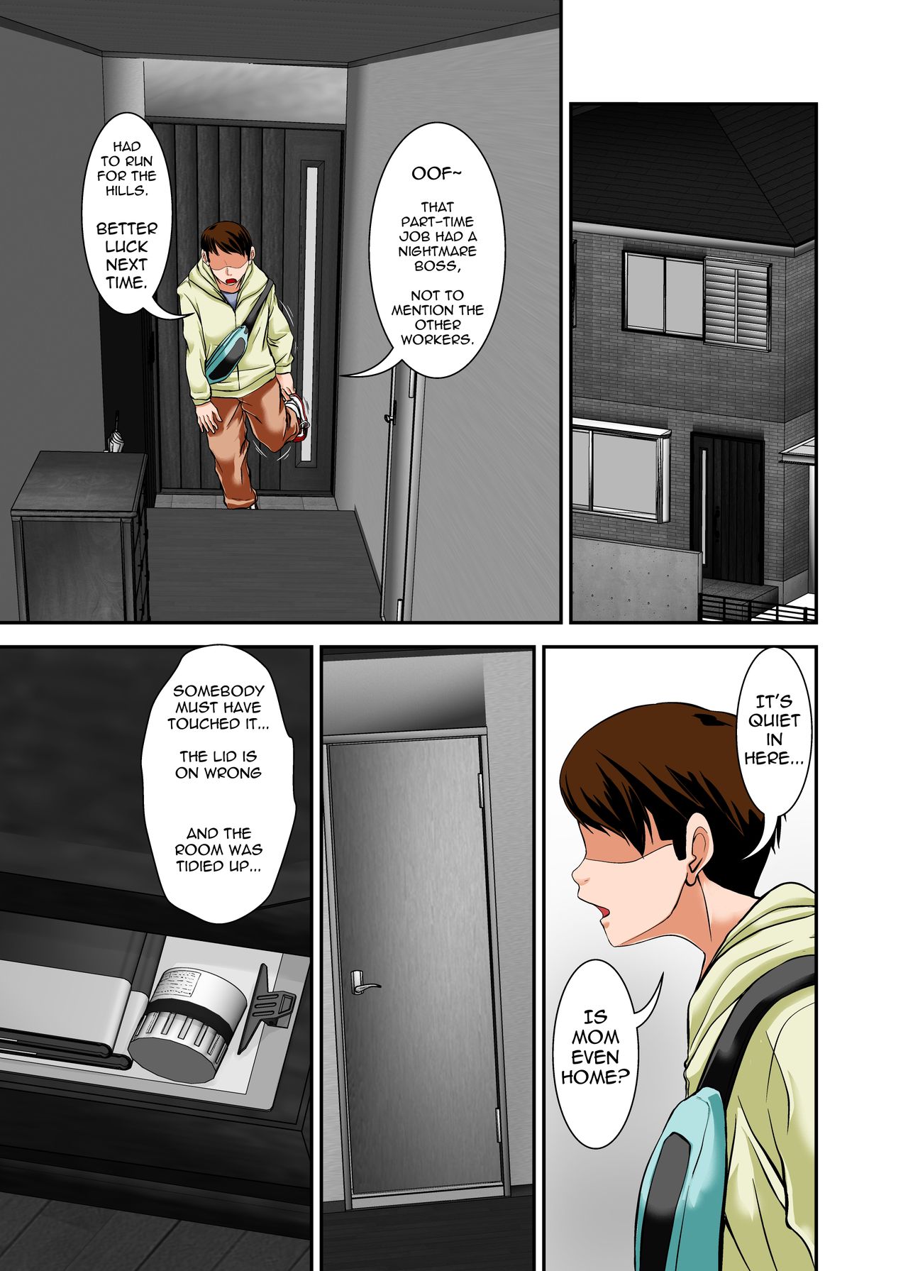 My Mom Snuck In, Drank My Love Potion Without Asking, Went Into Horny Mode, and the Sheer Sexiness Led To... page 8