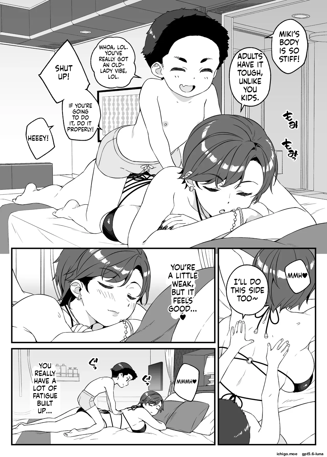 “My Mom!” ~Starting Today, We're Going to Be These Kids' “Onahole” Moms.~ page 15