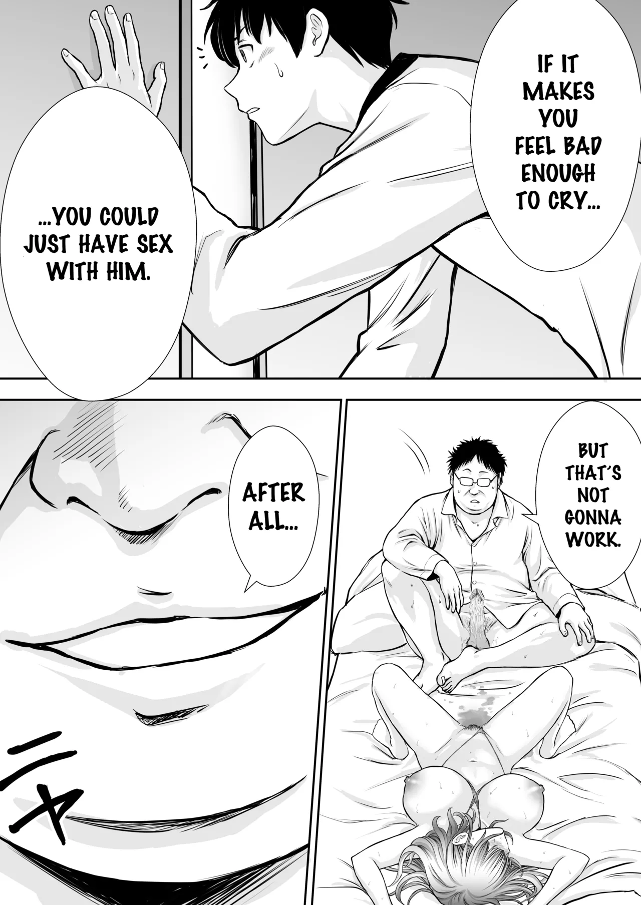 My Mother is My Fat Shut-in Older NEET Brother's Sex Relief Onahole page 68