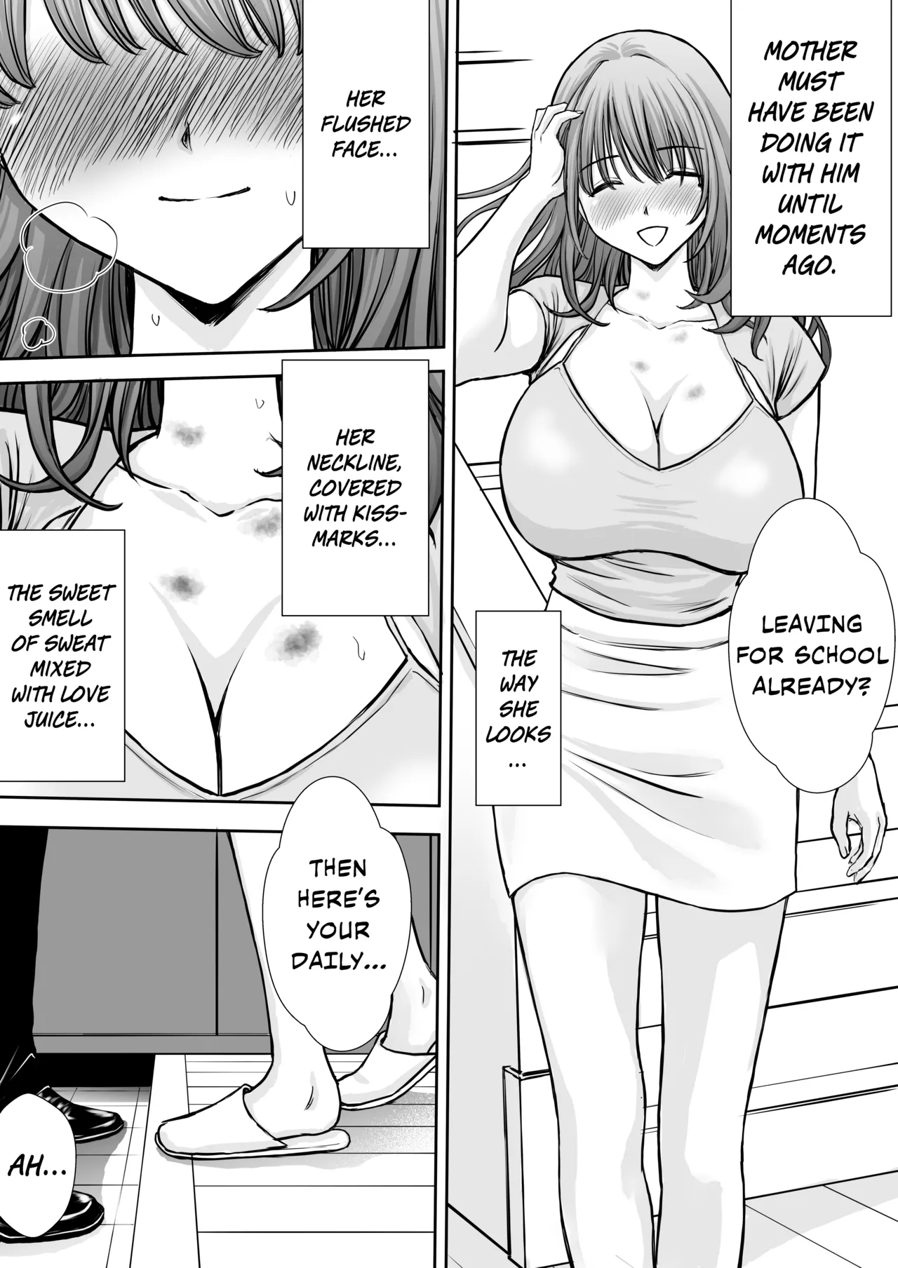 My Mother is My Fat Shut-in Older NEET Brother's Sex Relief Onahole page 73