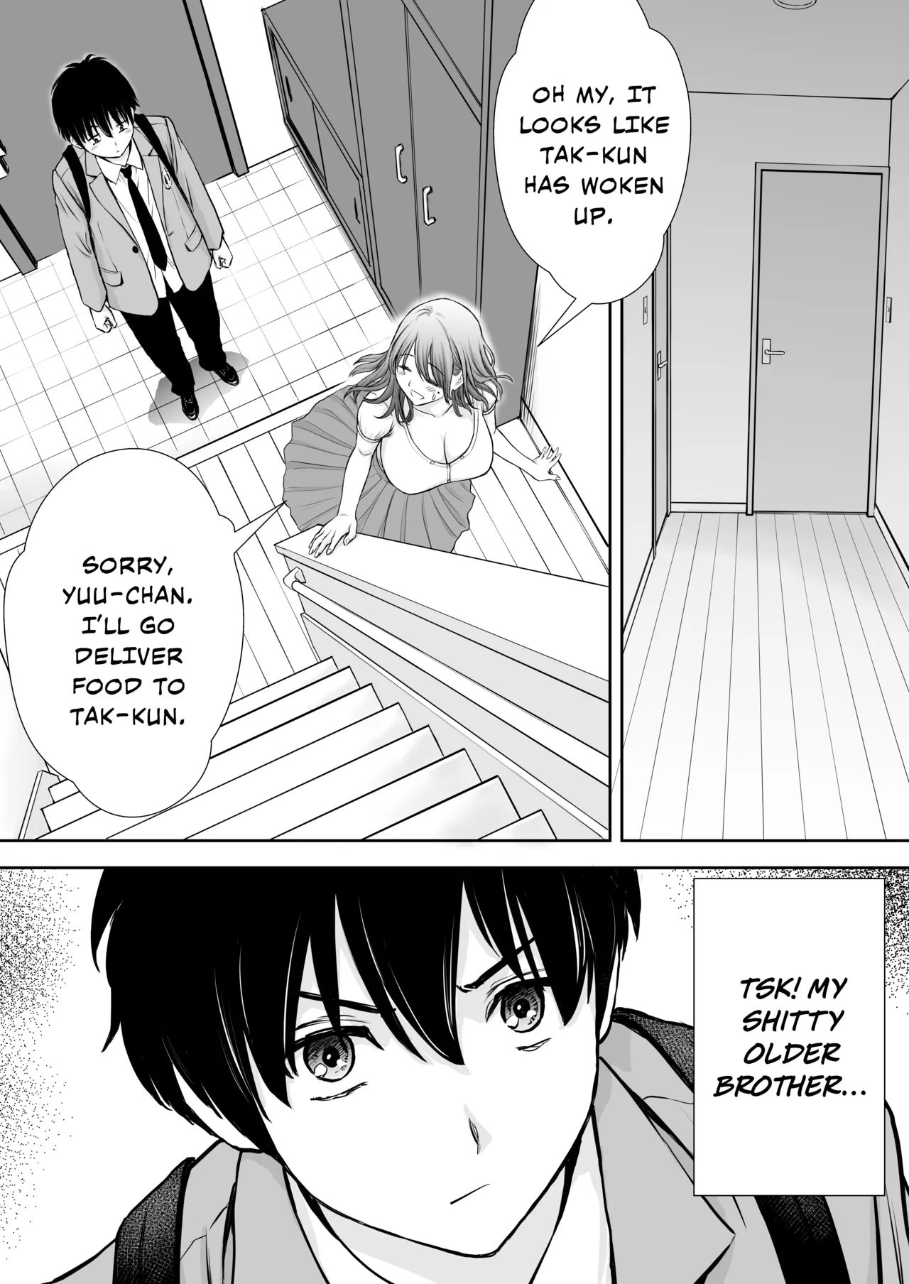 My Mother is My Fat Shut-in Older NEET Brother's Sex Relief Onahole page 9