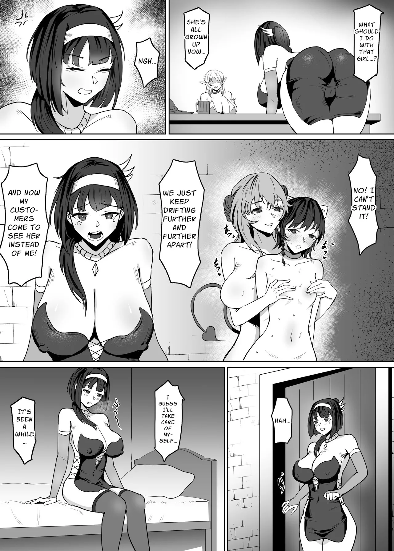 My Mother Runs An Isekai World Lezzy Tavern!? II page 6