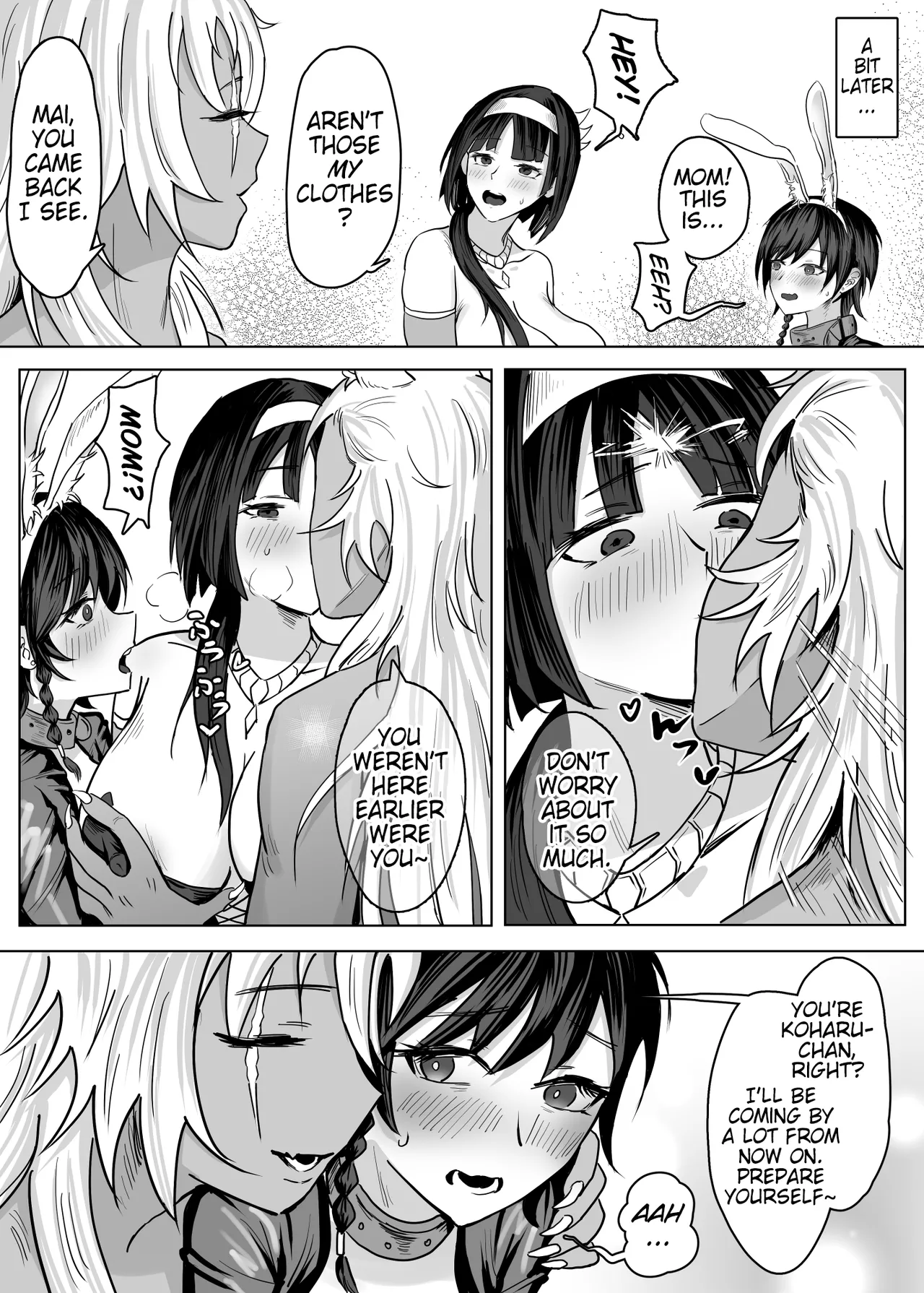 My Mother Runs An Isekai World Lezzy Tavern!? page 35