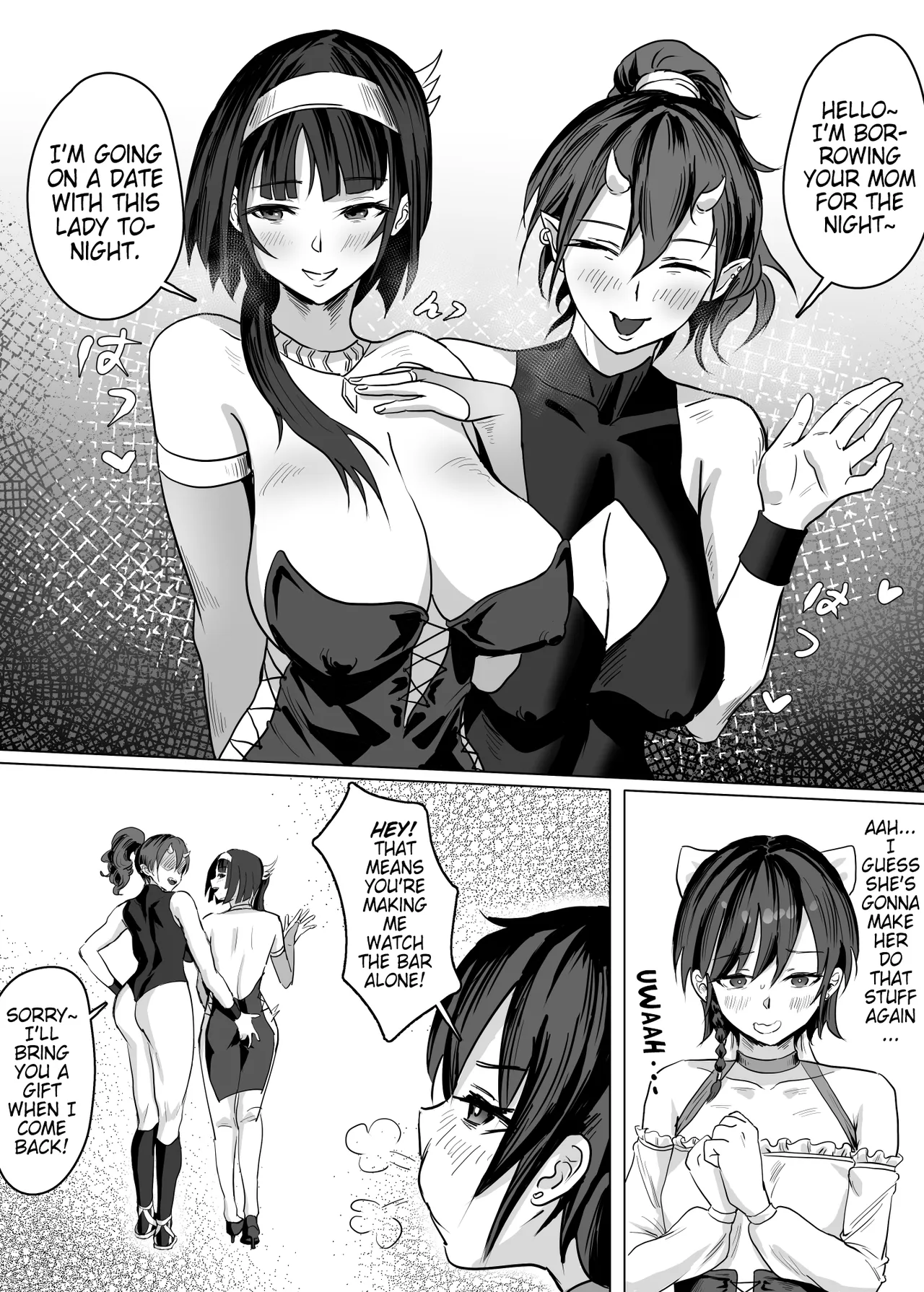 My Mother Runs An Isekai World Lezzy Tavern!? page 7