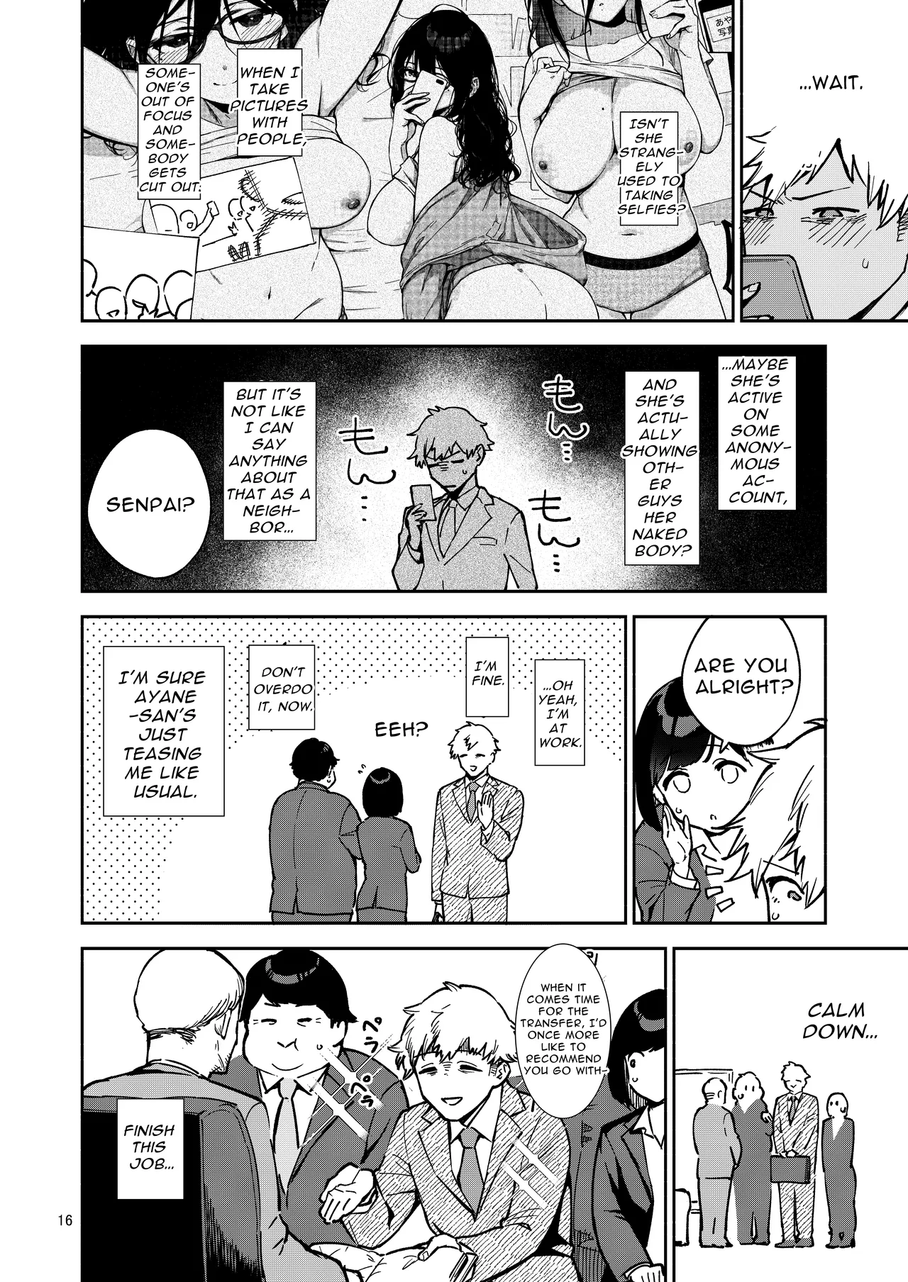 My Neighbor Ayane ~Teasing Selfies and Smutty Punishment~ page 16