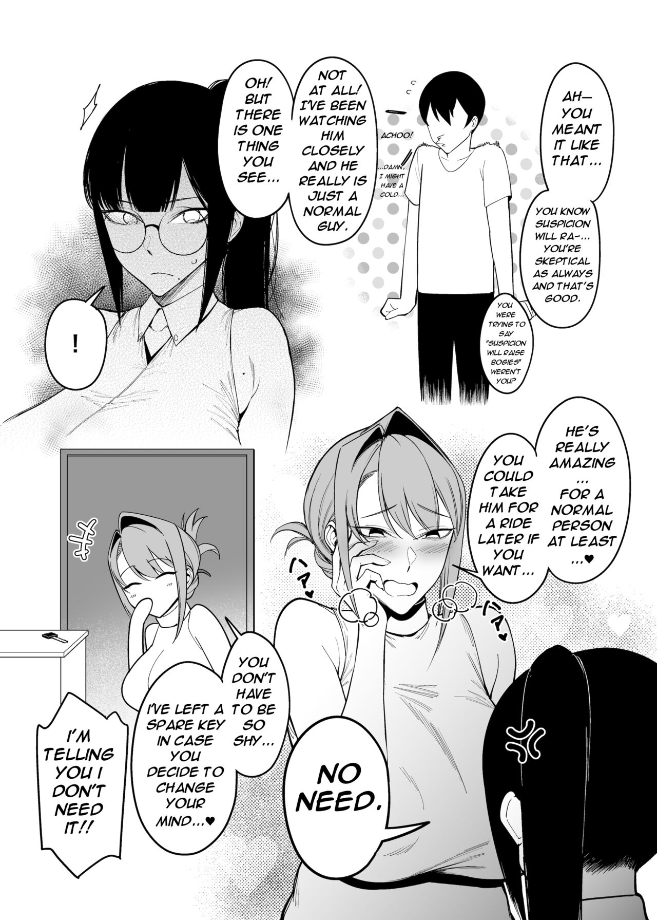My Neighbor is a Former Super Sentai Member Whose Body Was Modified by an Evil Organization 4 page 8