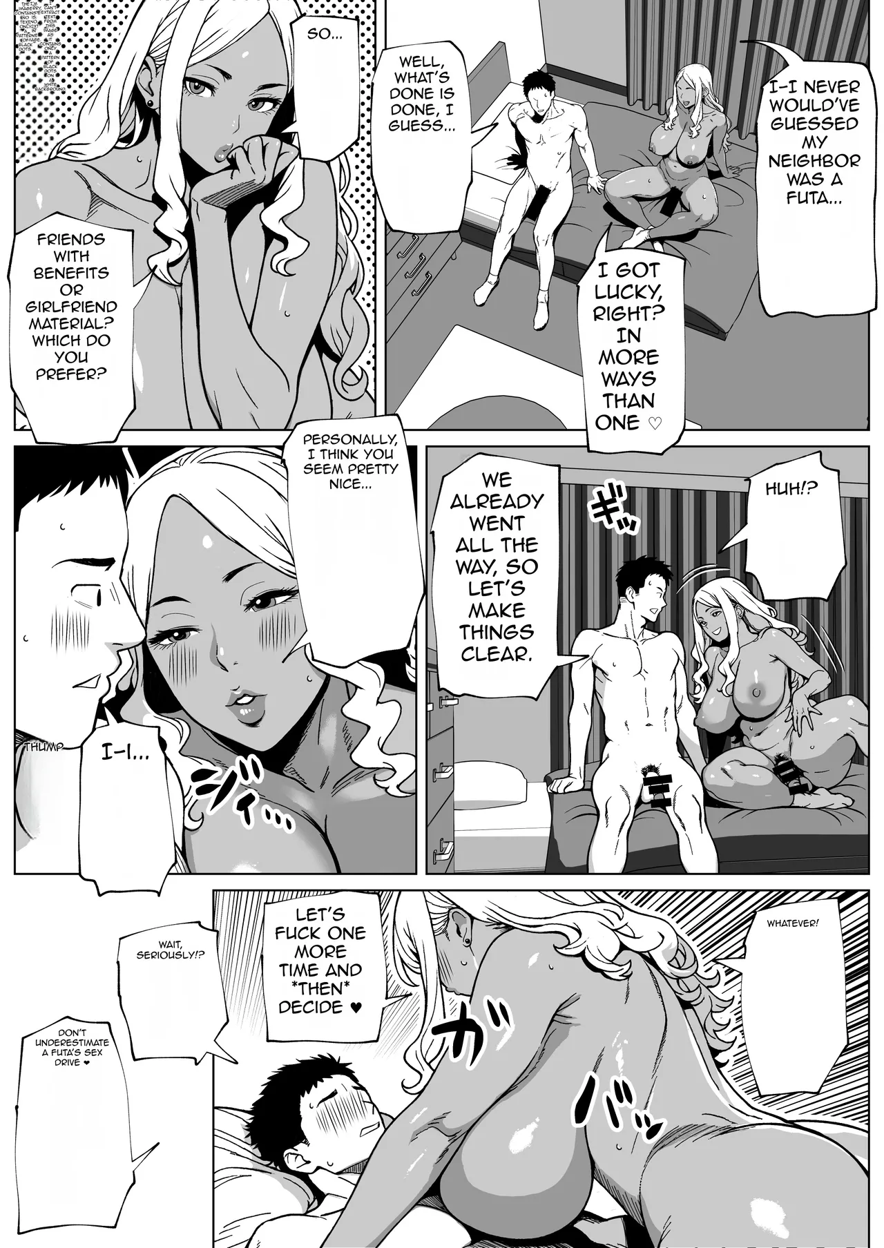 My Neighbor is a Futa Gyaru Gal! page 37