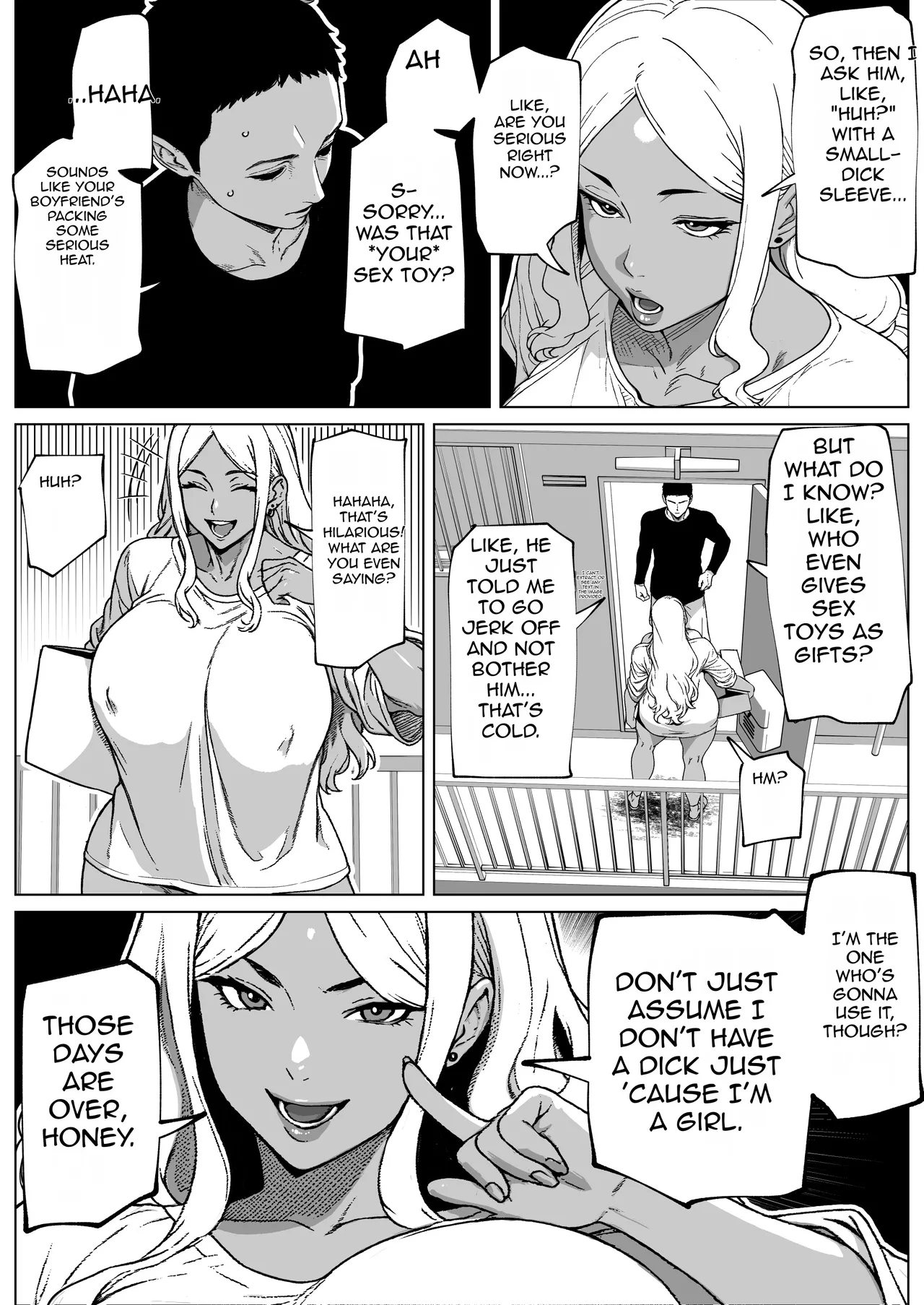My Neighbor is a Futa Gyaru Gal! page 4