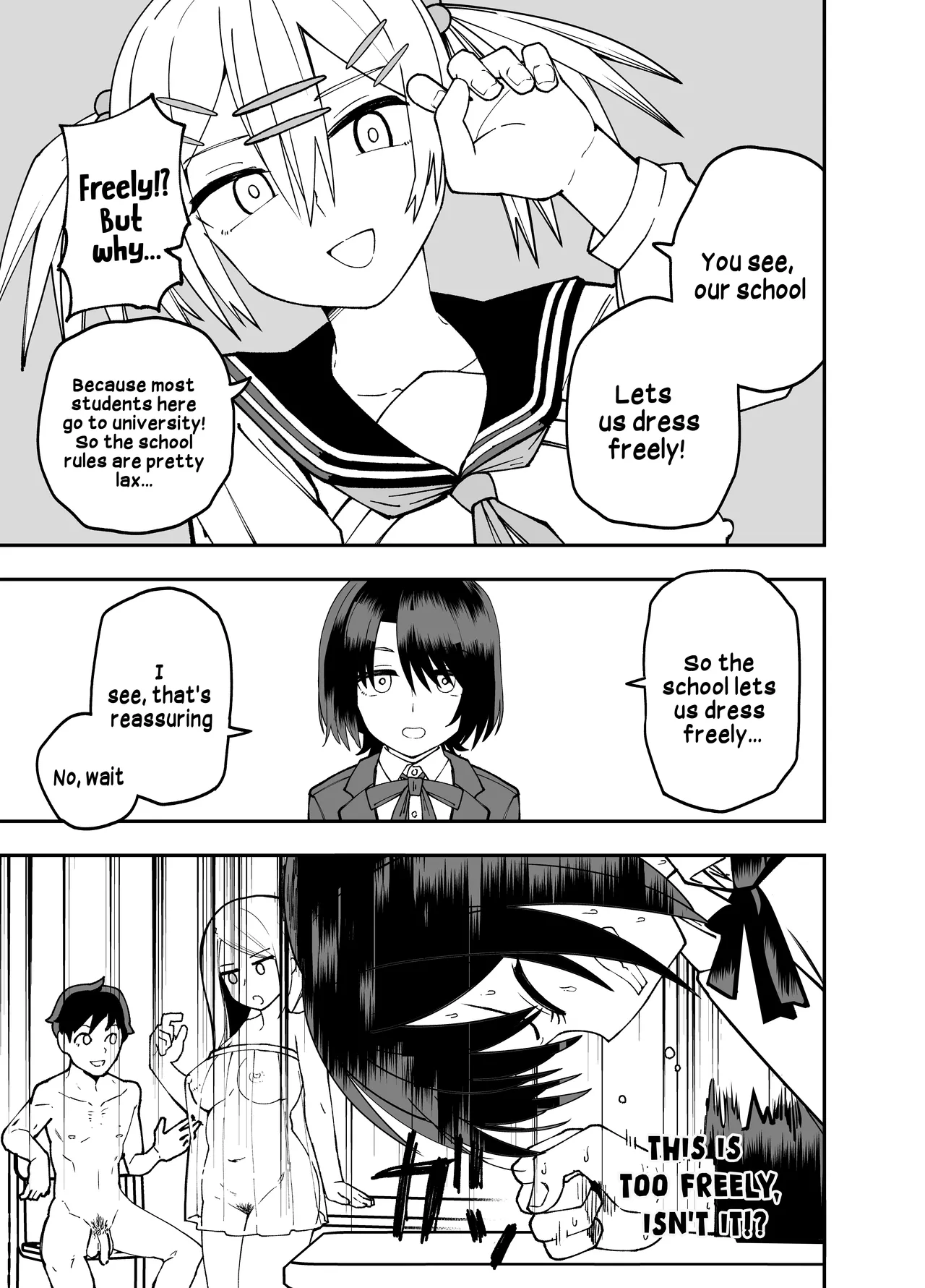 My New School Is Too Free When It Comes To The Uniform page 8
