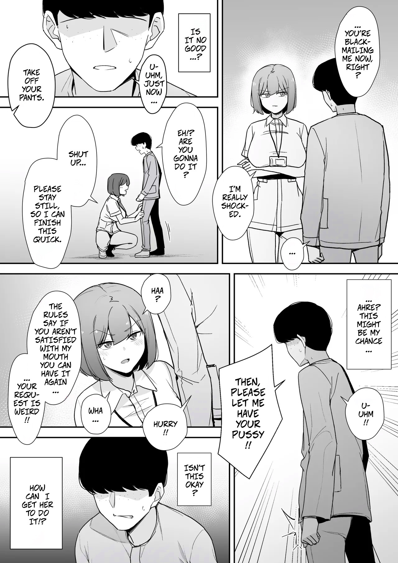 My Nurse Takes Care of My Sexual Needs With A Disgusted Look On Her Face page 9