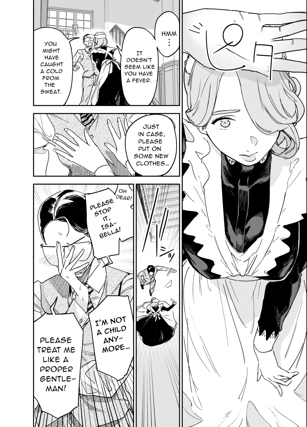 My Nursemaid Isabella's First Time ~ If You Desire, Please Impregnate Me ~ page 10