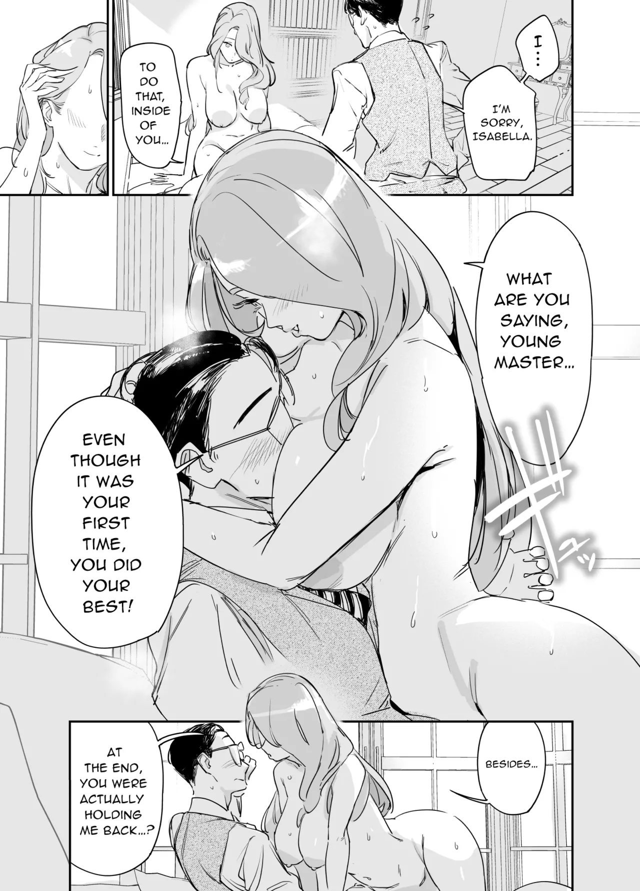 My Nursemaid Isabella's First Time ~ If You Desire, Please Impregnate Me ~ page 39