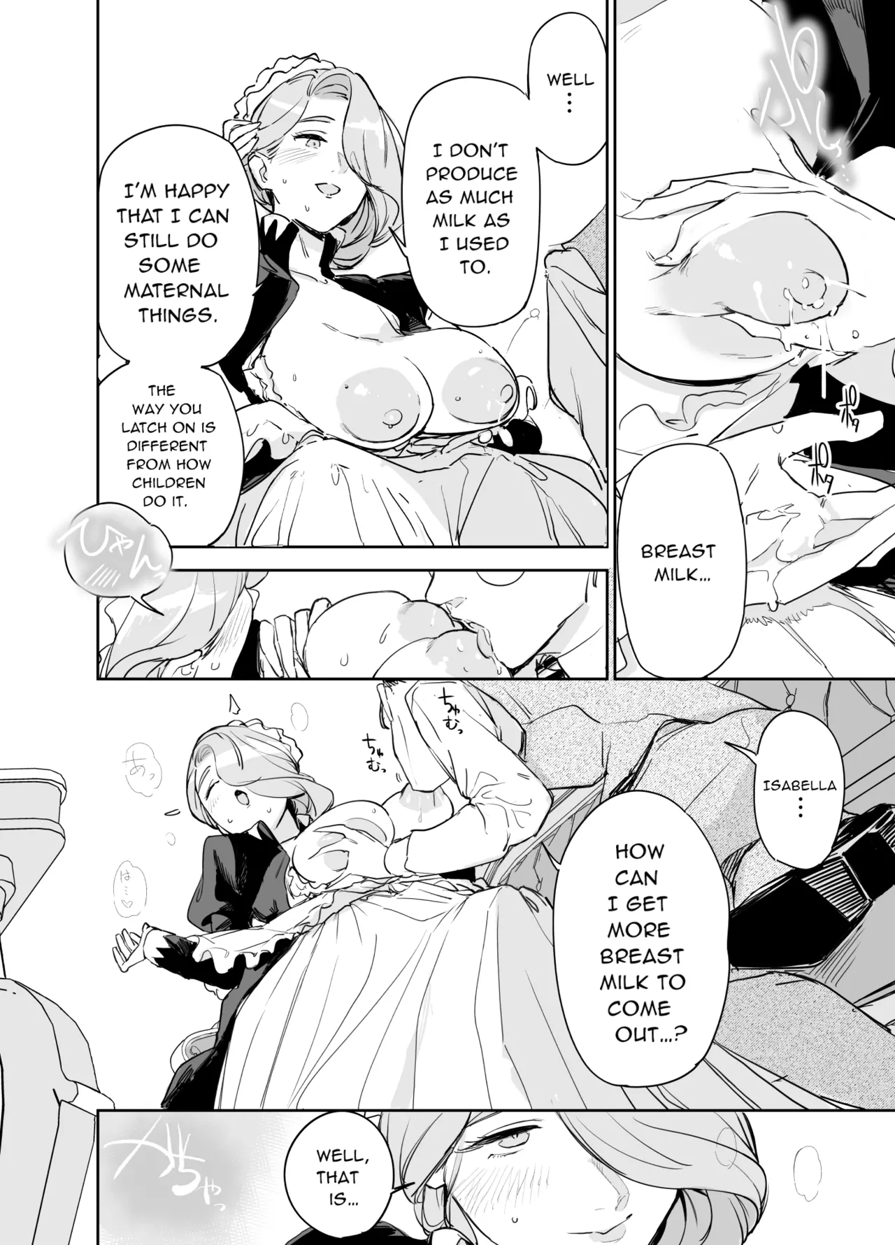 My Nursemaid Isabella's First Time ~ If You Desire, Please Impregnate Me ~ page 42