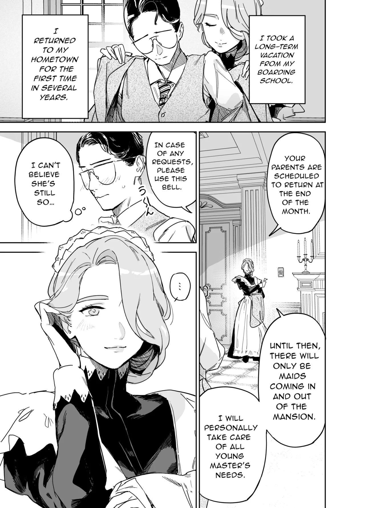 My Nursemaid Isabella's First Time ~ If You Desire, Please Impregnate Me ~ page 5