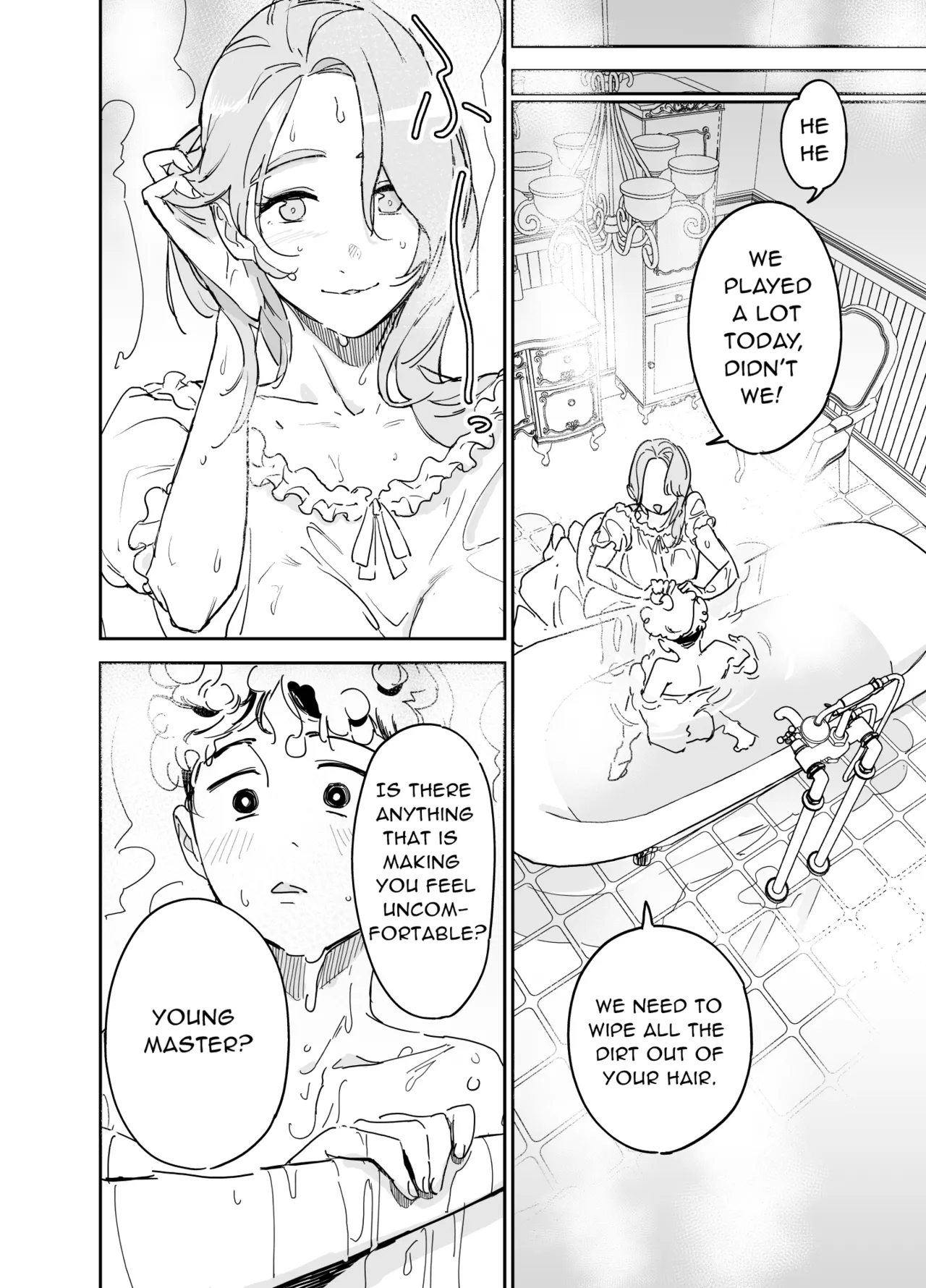 My Nursemaid Isabella's First Time ~ If You Desire, Please Impregnate Me ~ page 8