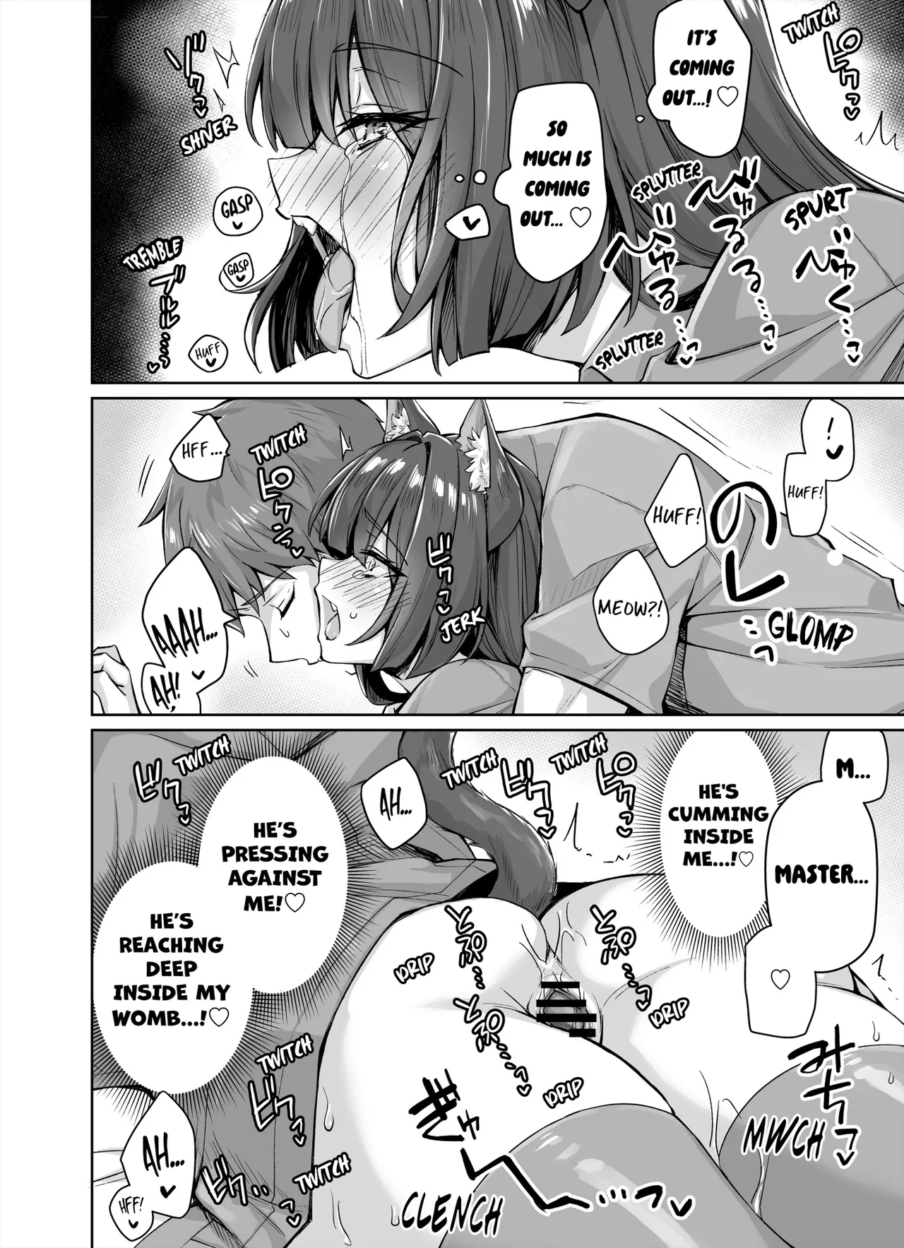 My Obsessive Kitty Squeezes Me Dry page 29