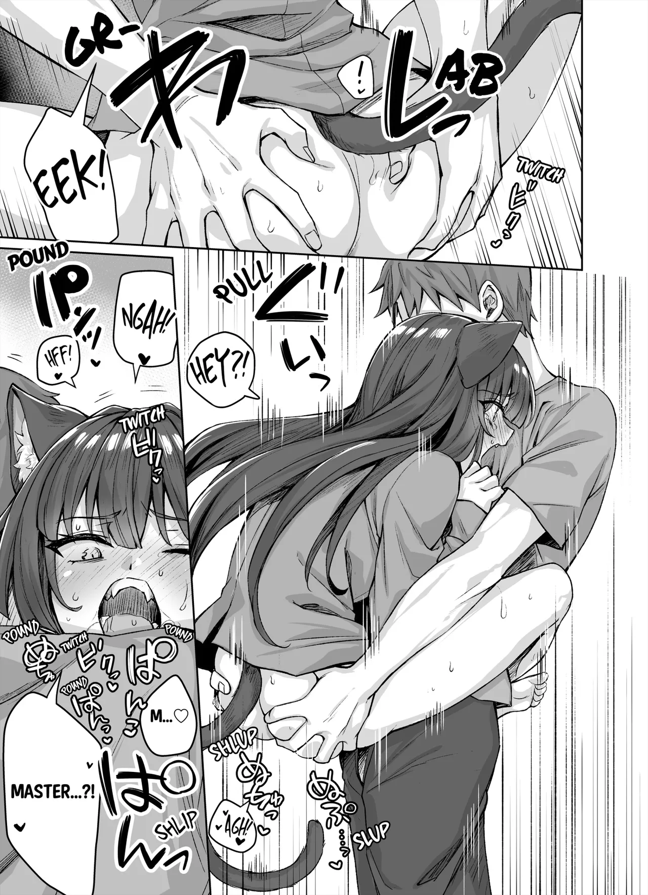 My Obsessive Kitty Squeezes Me Dry page 38