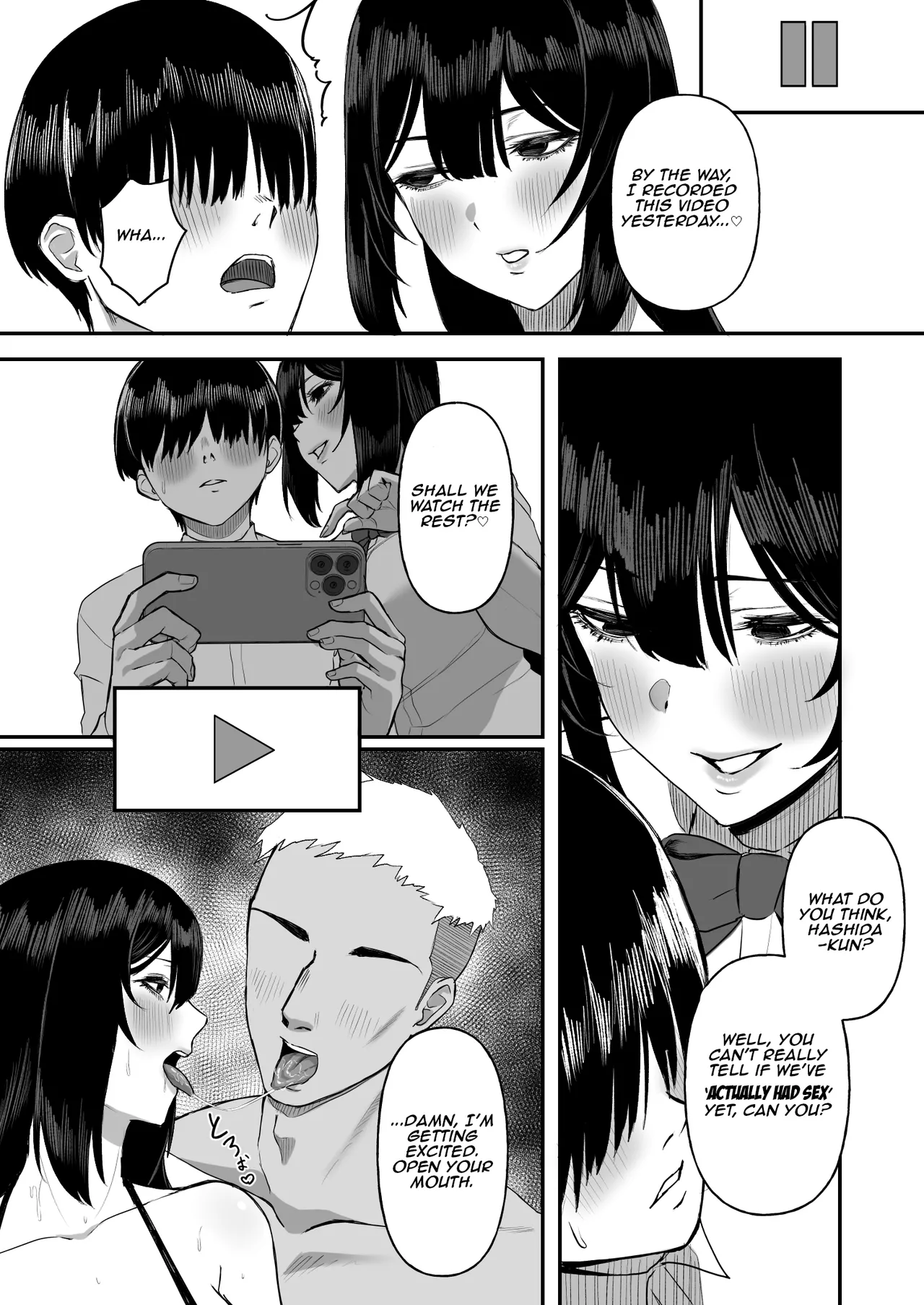 My obsessively devoted girlfriend records a sex video for me page 18