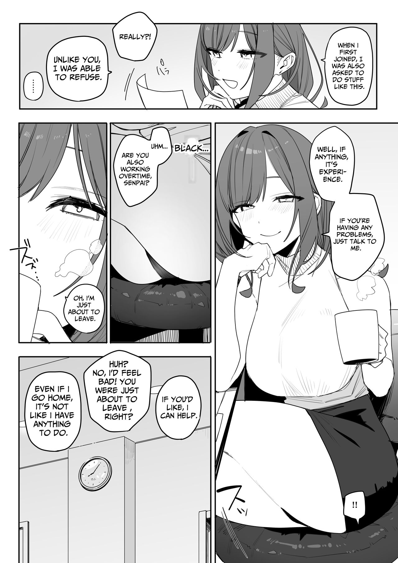 My Pain-In-The-Ass Yet Nice And Caring Senior Collegue page 6