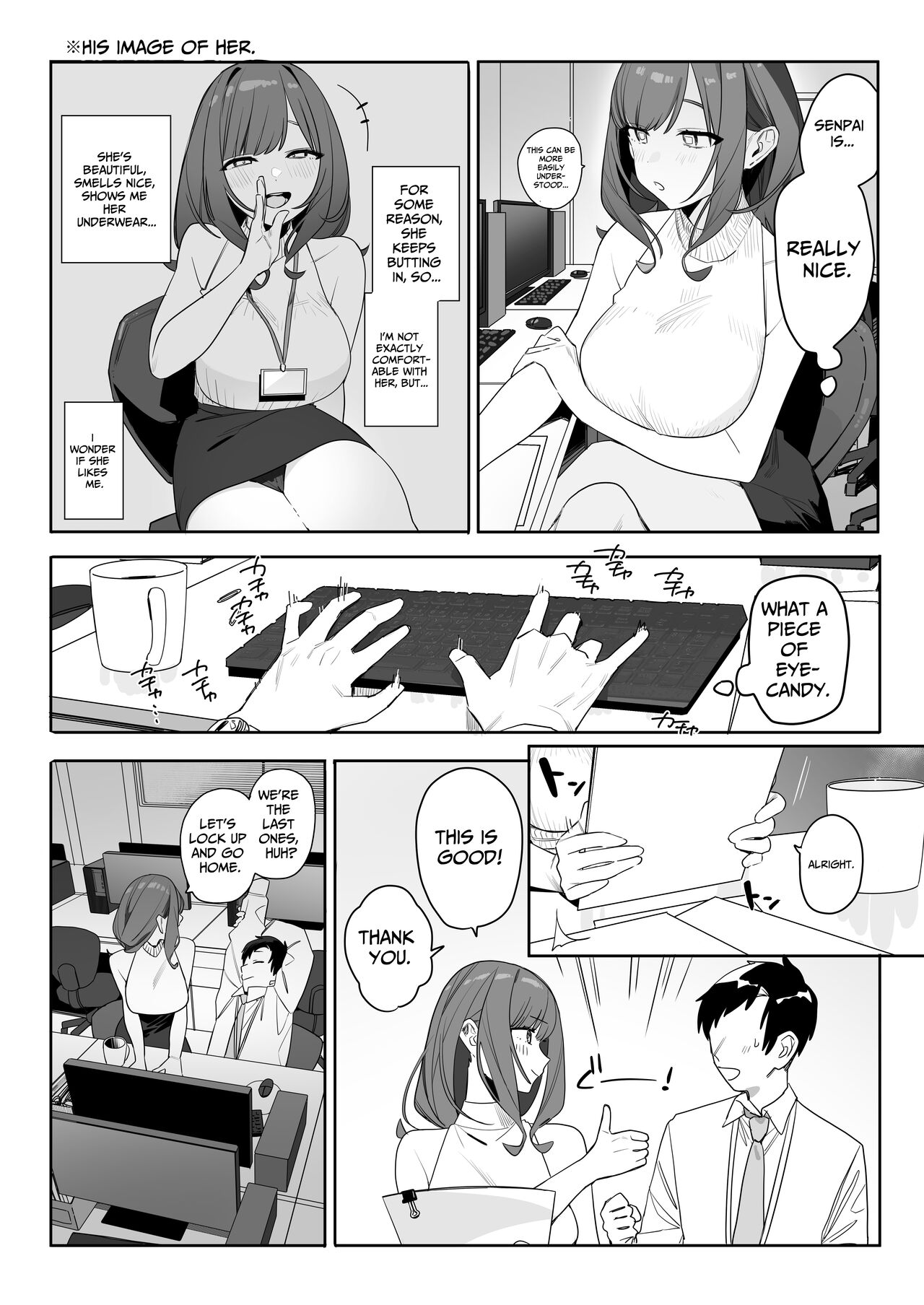 My Pain-In-The-Ass Yet Nice And Caring Senior Collegue page 7