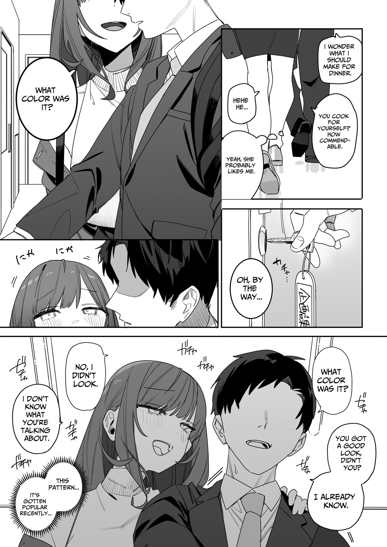 My Pain-In-The-Ass Yet Nice And Caring Senior Collegue page 8