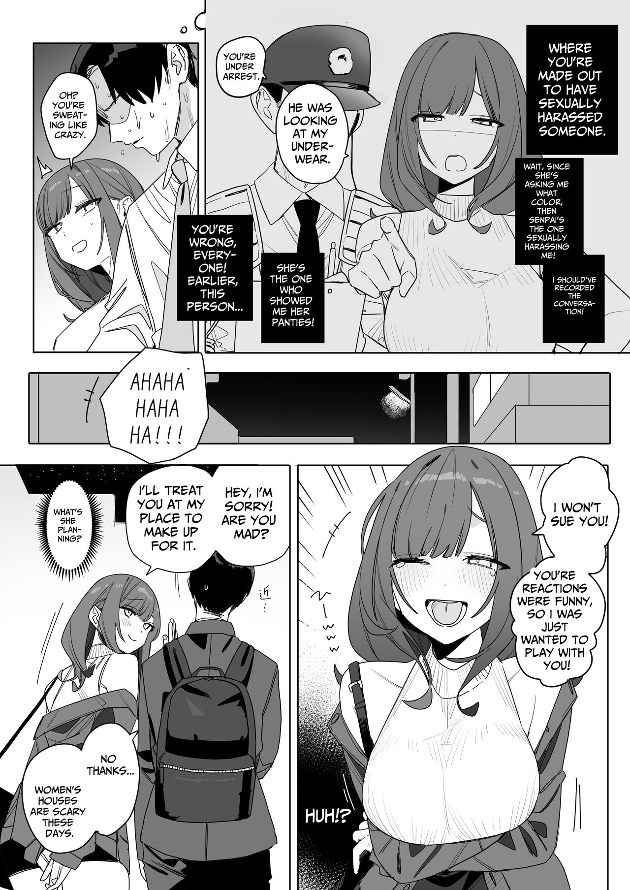My Pain-In-The-Ass Yet Nice And Caring Senior Collegue page 9