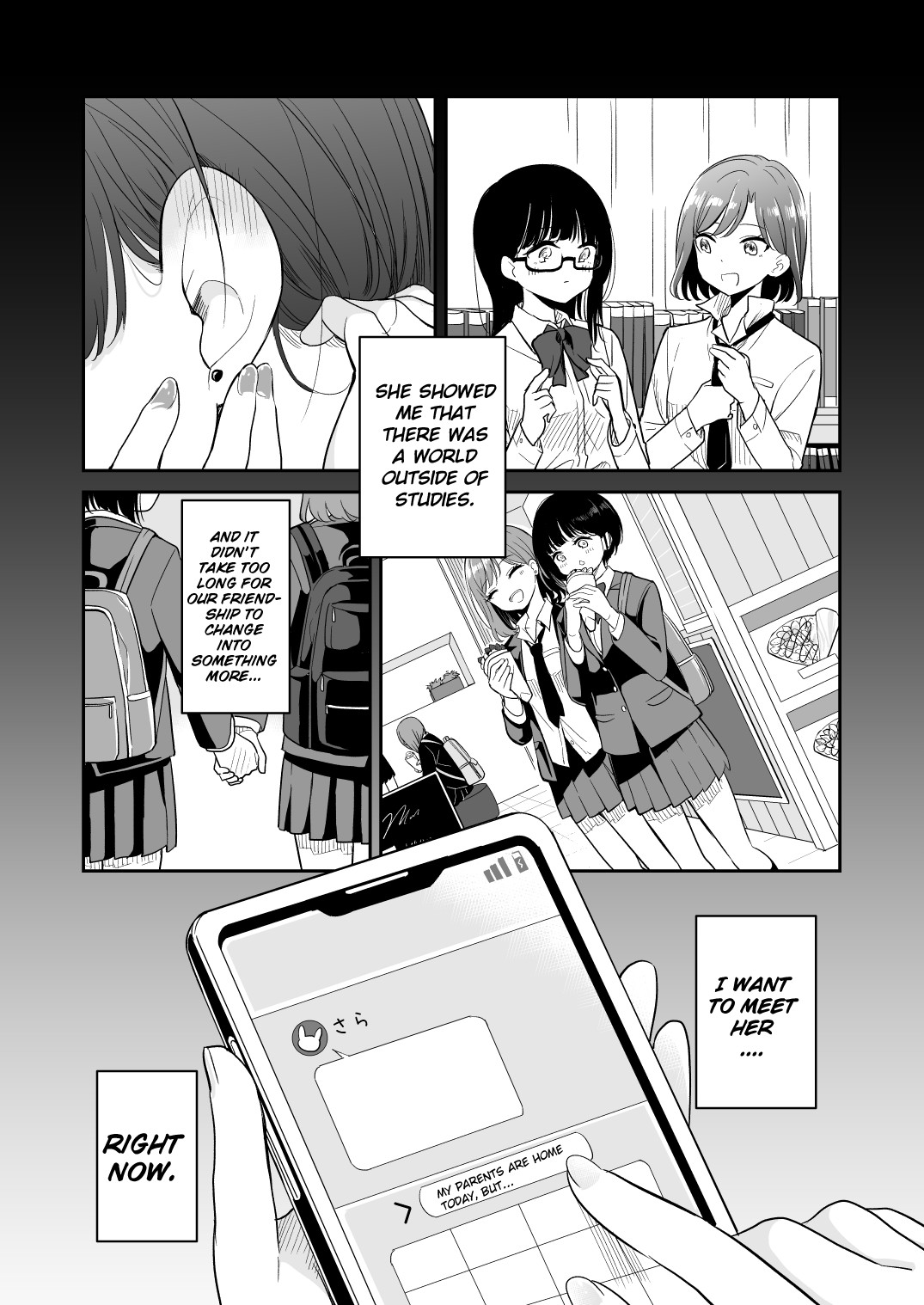 My parents are home today, but... page 10