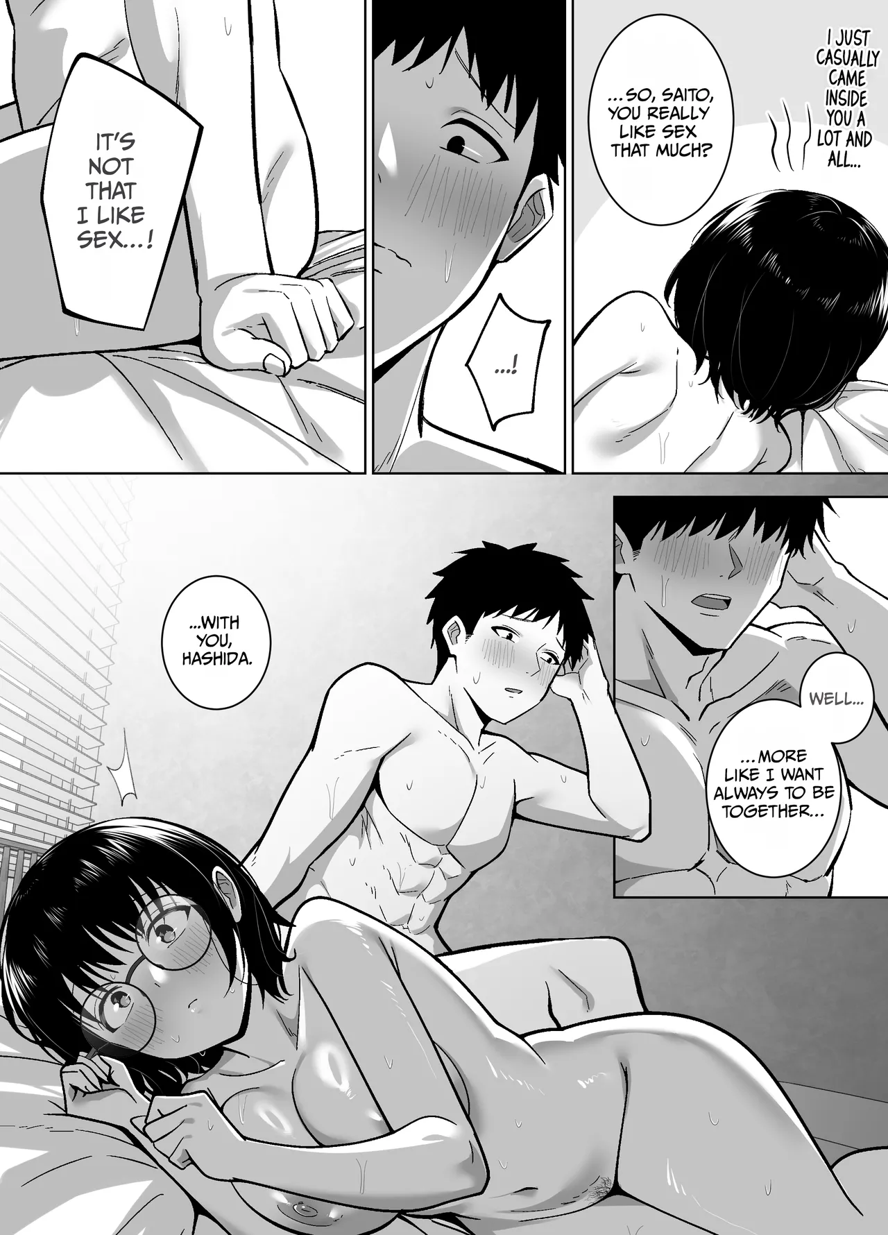 My Plain-Looking Friend Becomes My Girl. The Story of How I Ended Up Having Sex with My Best Friend from College after a Night of Drinking. page 56