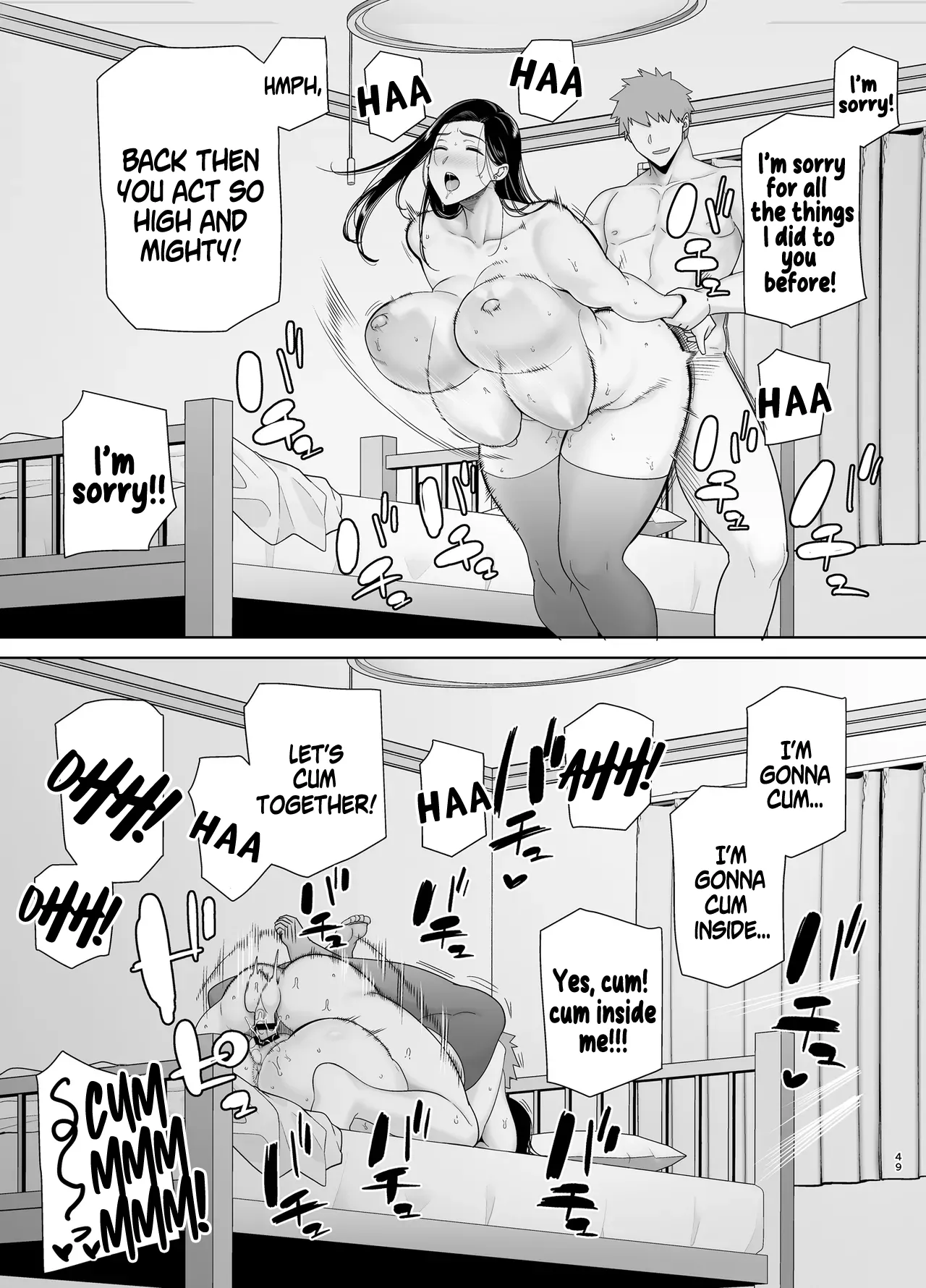 My Power-Tripping Boss and Her Overworked Underling 3 page 48