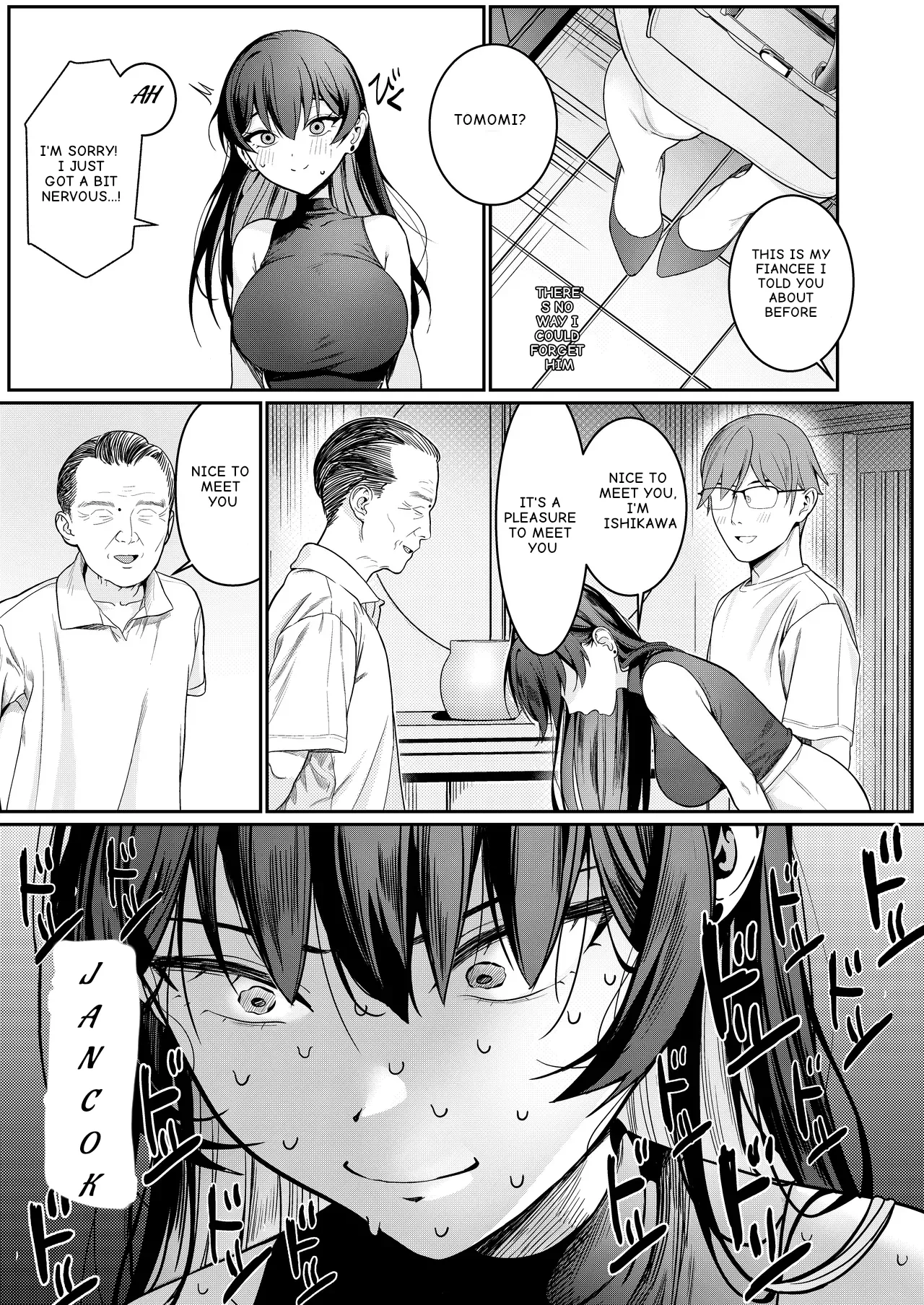 My real life as a newlywed has begun at the Oji-san's house. page 4