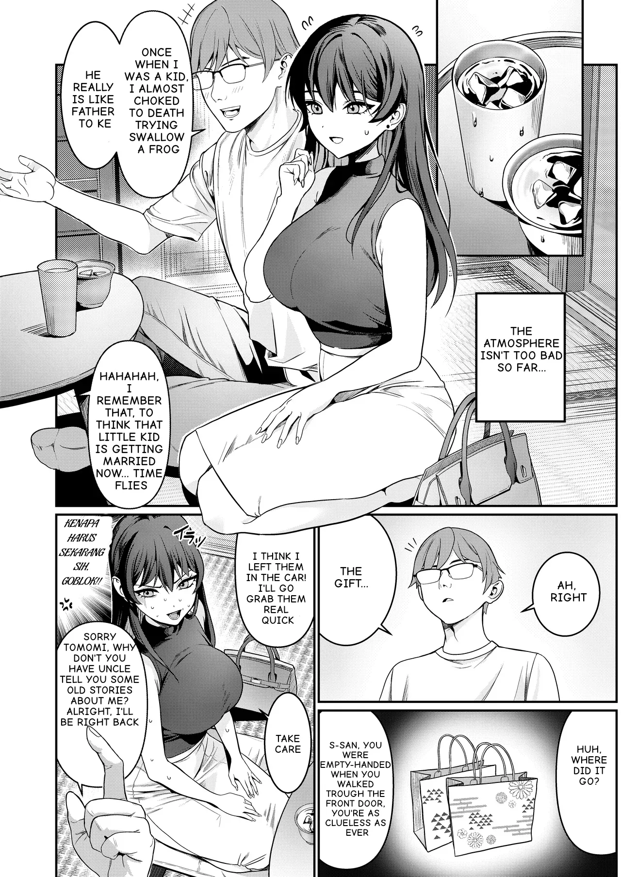 My real life as a newlywed has begun at the Oji-san's house. page 5