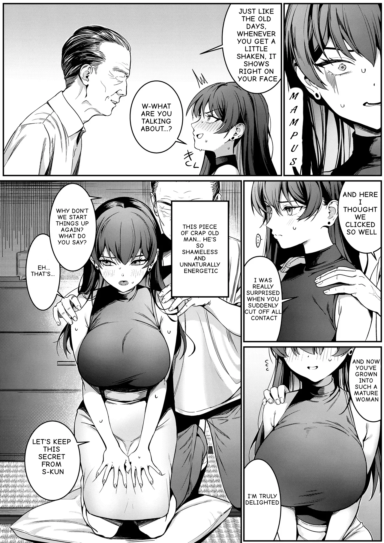 My real life as a newlywed has begun at the Oji-san's house. page 7
