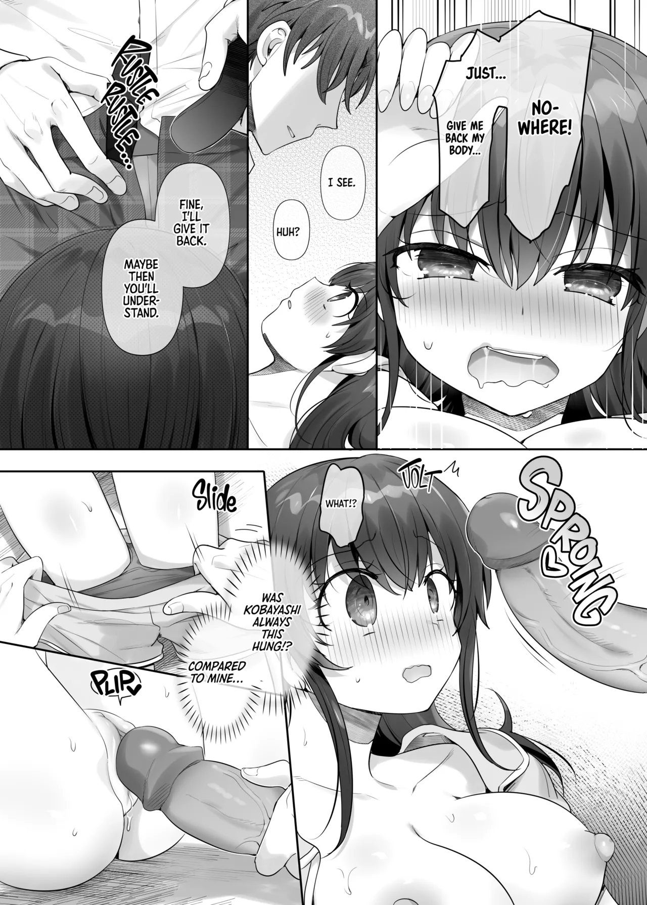 My Rival Turned Me Into His Genderbent Sex Pet page 14