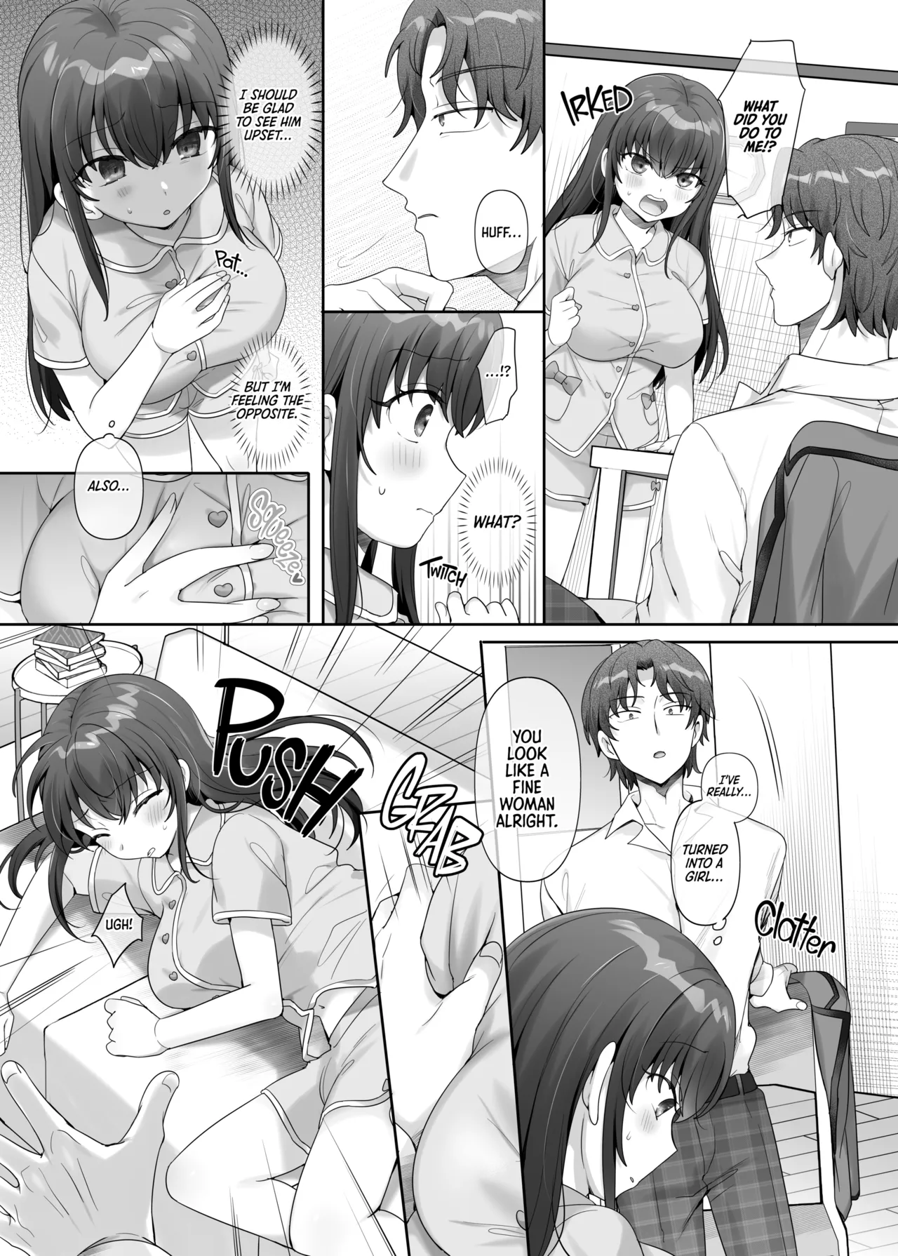 My Rival Turned Me Into His Genderbent Sex Pet page 8