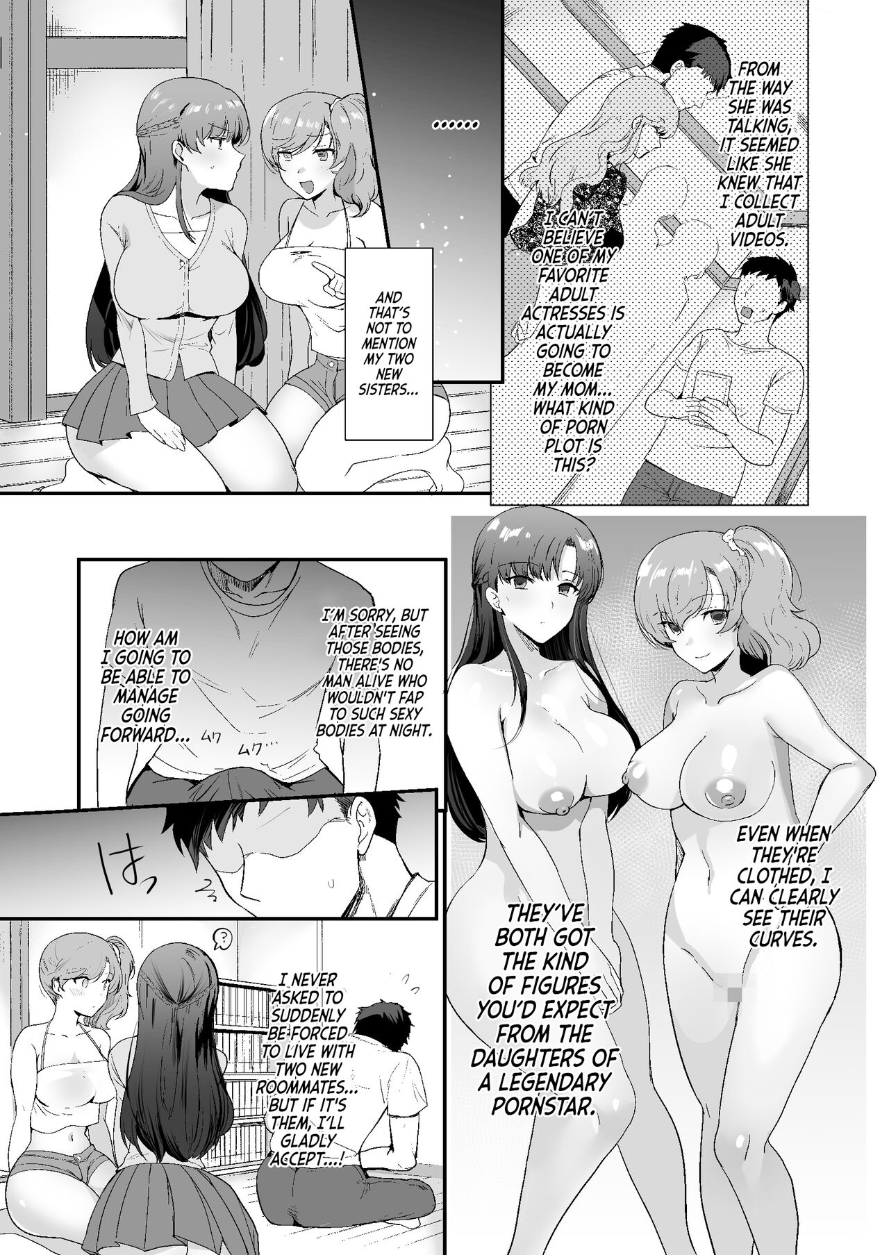 My Roommates Are Way Too Lewd ~Living in a One-Room Apartment With Two Perverted Sisters~ page 10