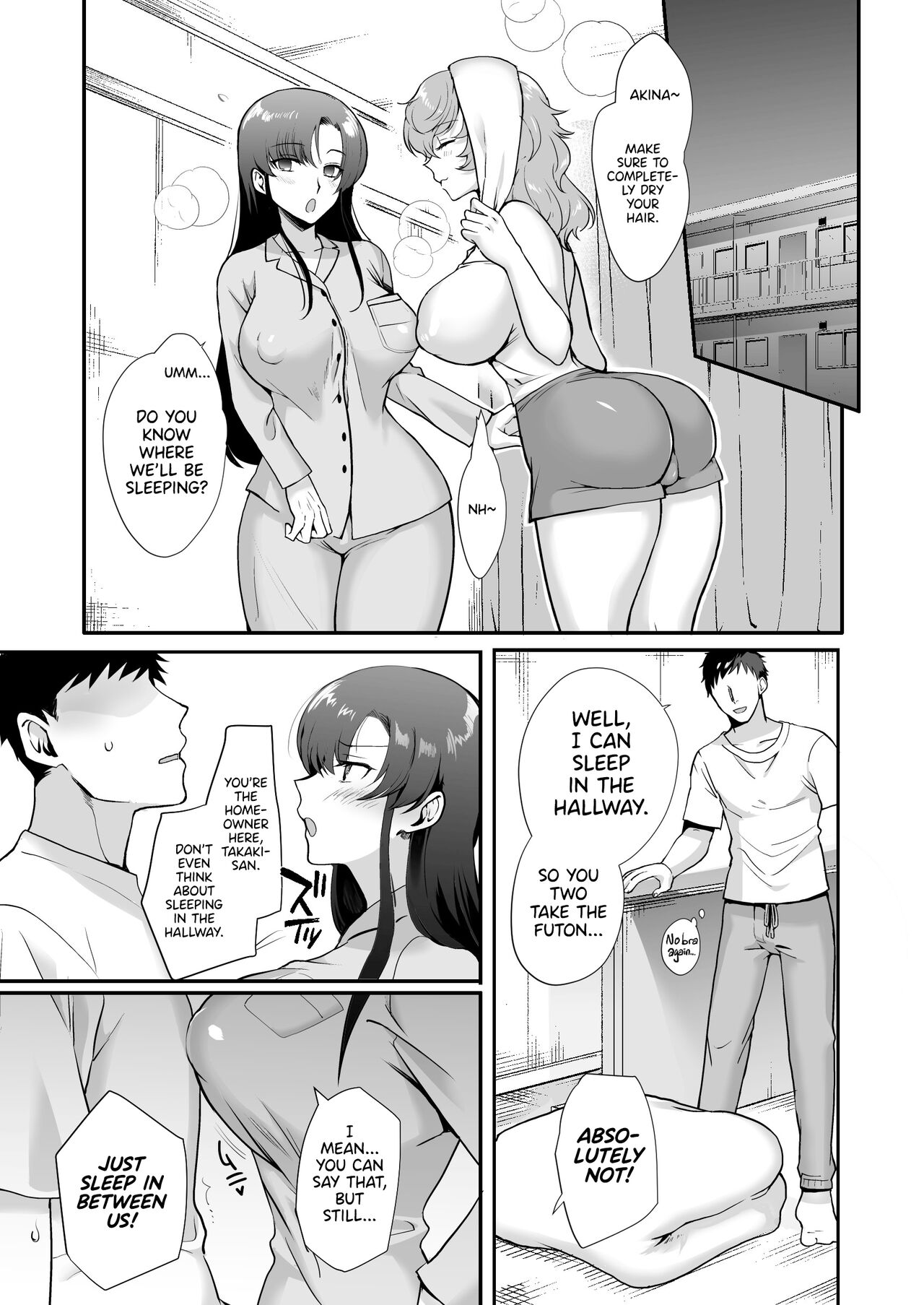 My Roommates Are Way Too Lewd ~Living in a One-Room Apartment With Two Perverted Sisters~ page 20