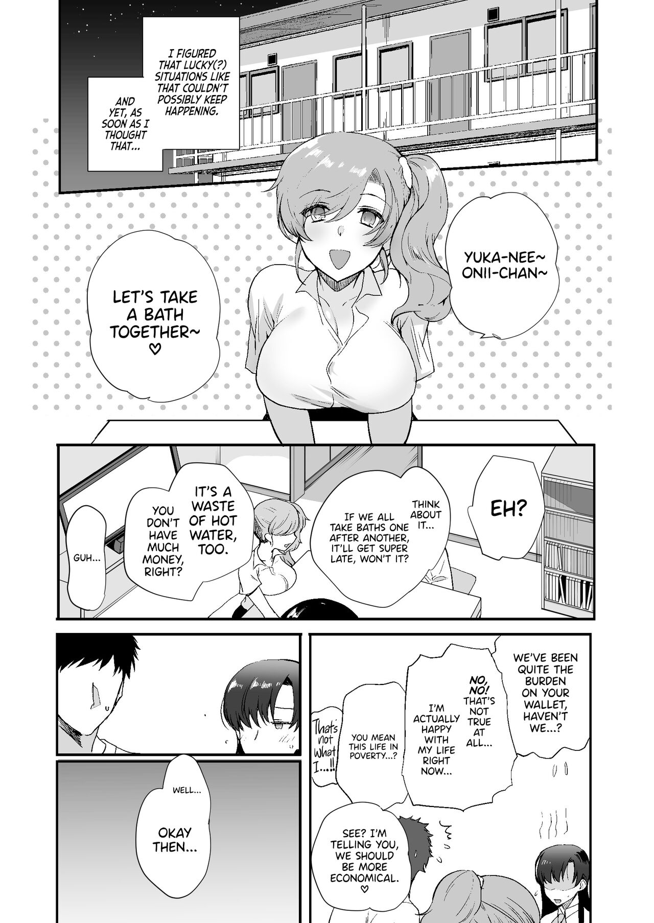 My Roommates Are Way Too Lewd ~Living in a One-Room Apartment With Two Perverted Sisters~ page 32