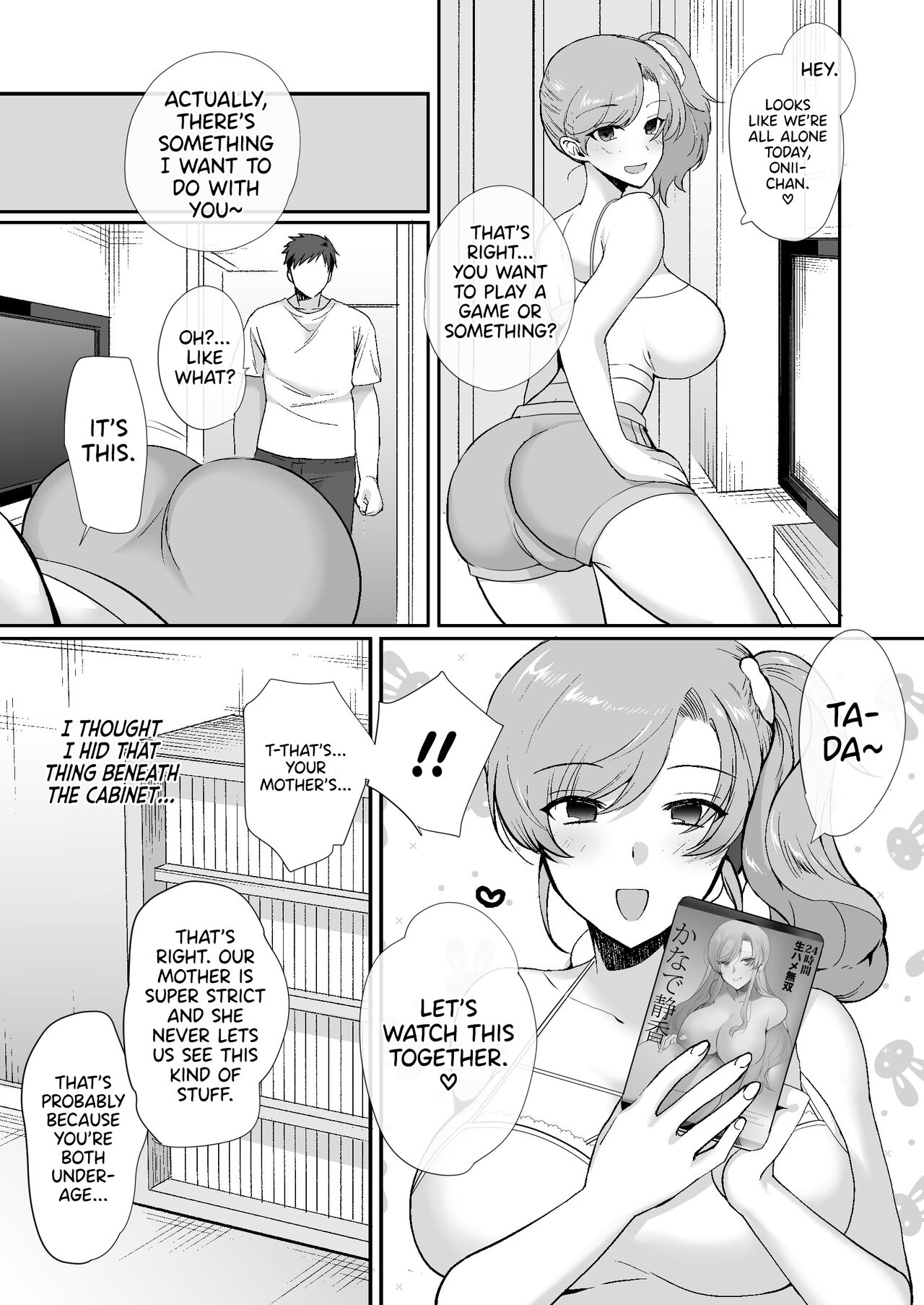 My Roommates Are Way Too Lewd ~Living in a One-Room Apartment With Two Perverted Sisters~ page 38