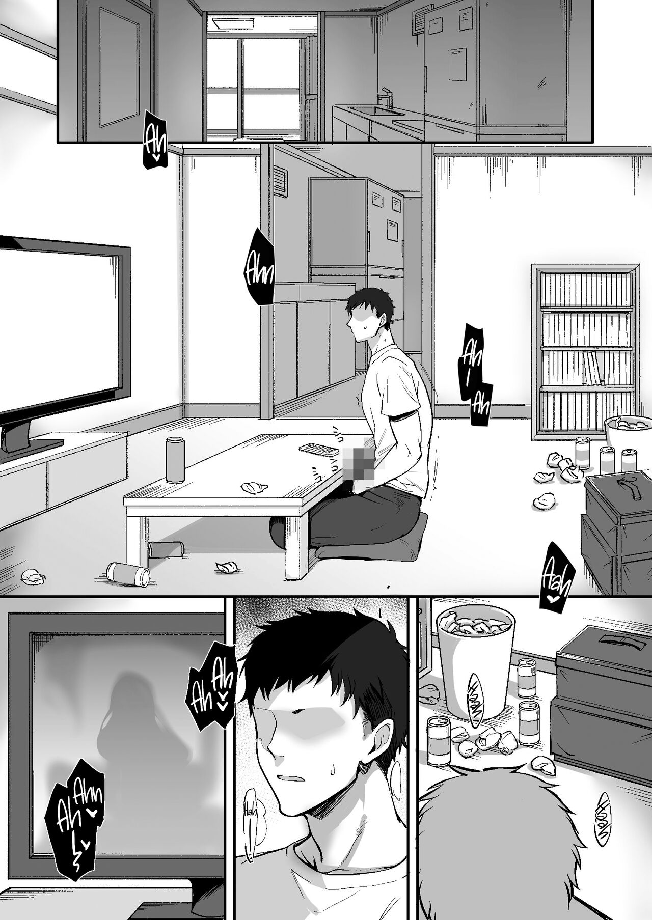 My Roommates Are Way Too Lewd ~Living in a One-Room Apartment With Two Perverted Sisters~ page 4