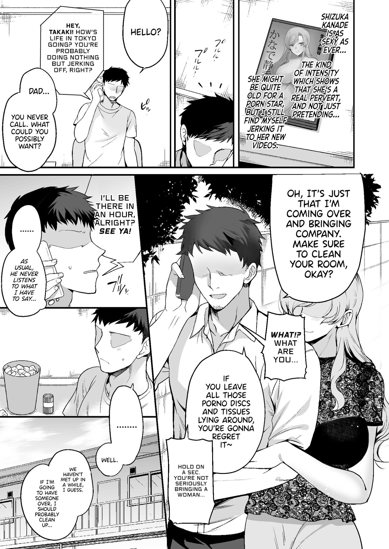 My Roommates Are Way Too Lewd ~Living in a One-Room Apartment With Two Perverted Sisters~ page 6