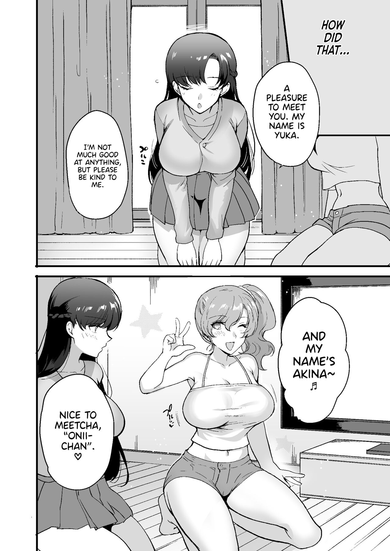 My Roommates Are Way Too Lewd ~Living in a One-Room Apartment With Two Perverted Sisters~ page 7