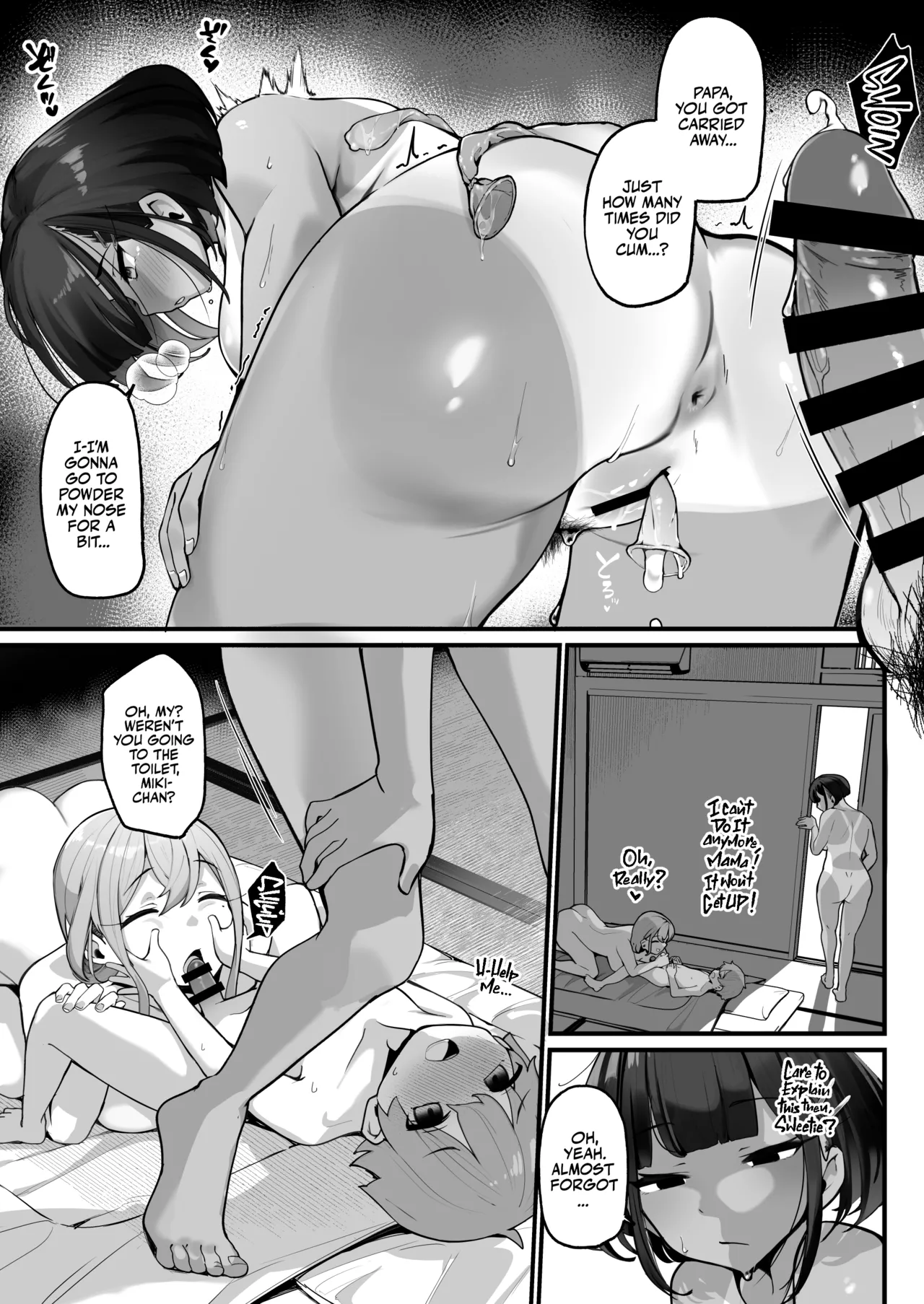 My Sexual Life With My Boyish Big Sister! Whose hole feels better? page 31