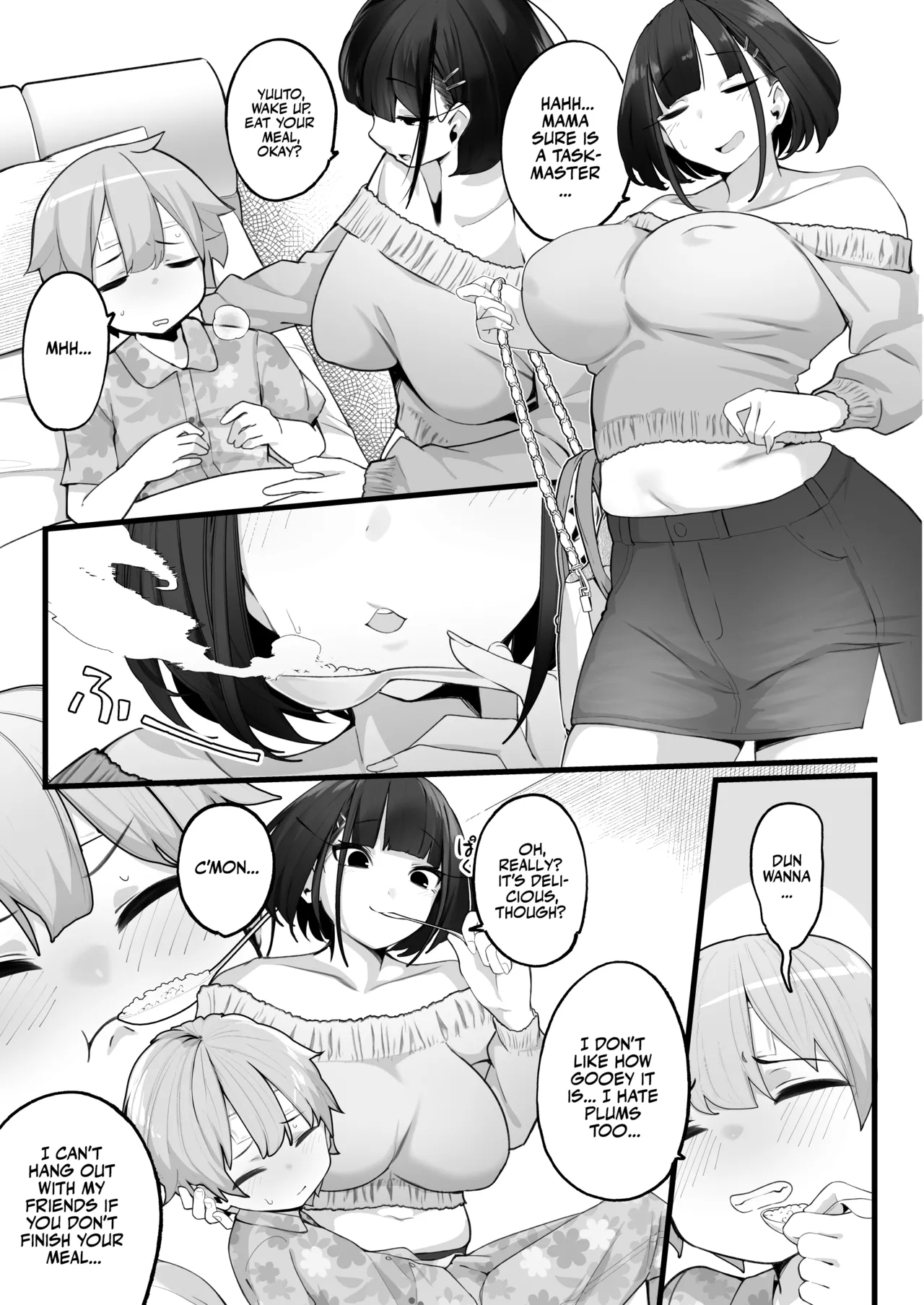My Sexual Life With My Boyish Big Sister! Whose hole feels better? page 39