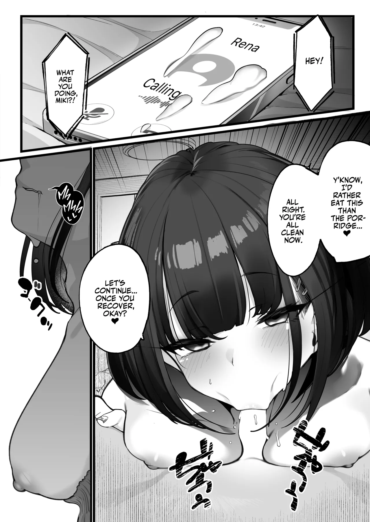 My Sexual Life With My Boyish Big Sister! Whose hole feels better? page 46