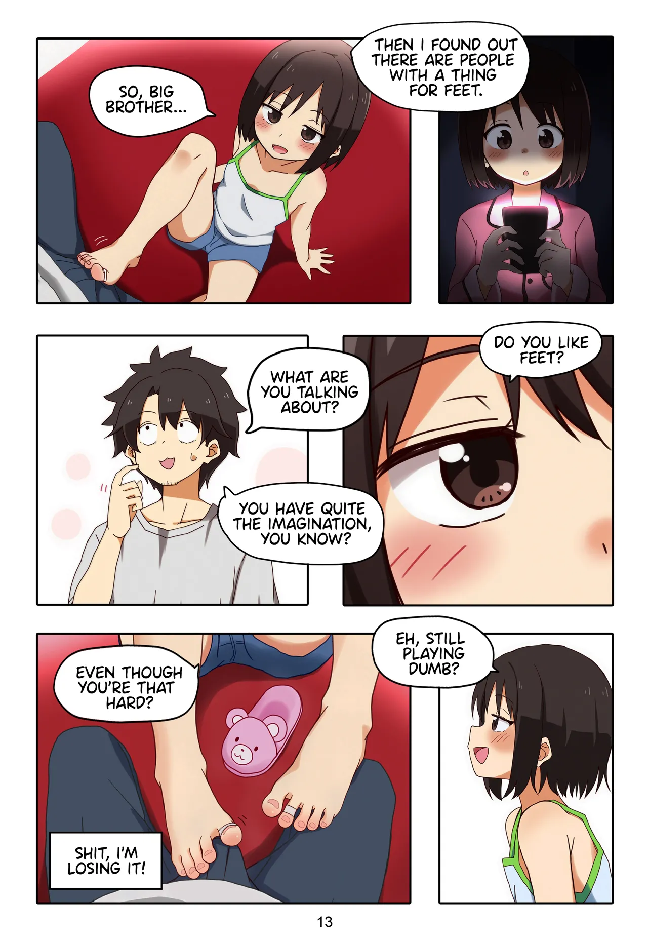 My Sister's Perfect Feet Ep. 1-13 page 14
