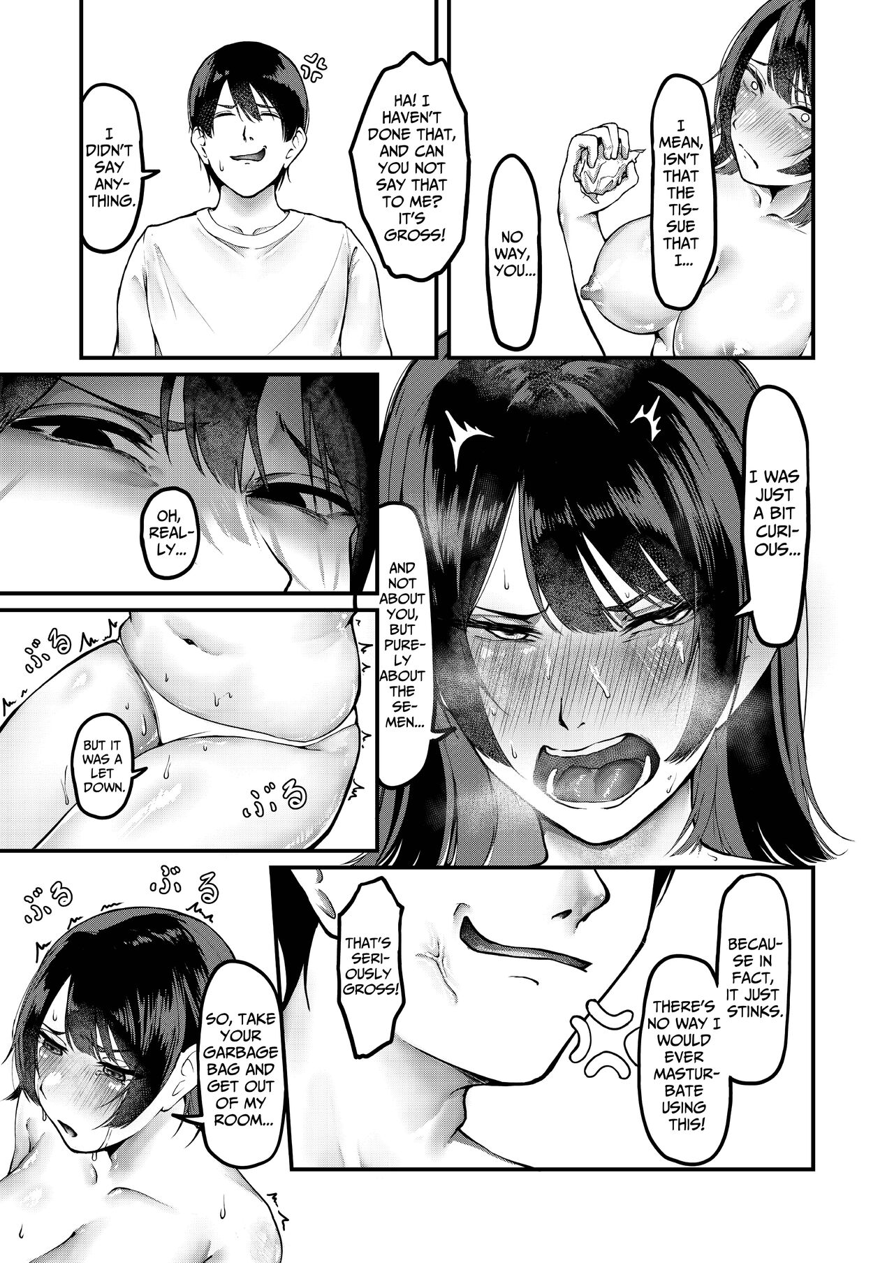 My Sister Uses My Trash as Masturbation Material page 17